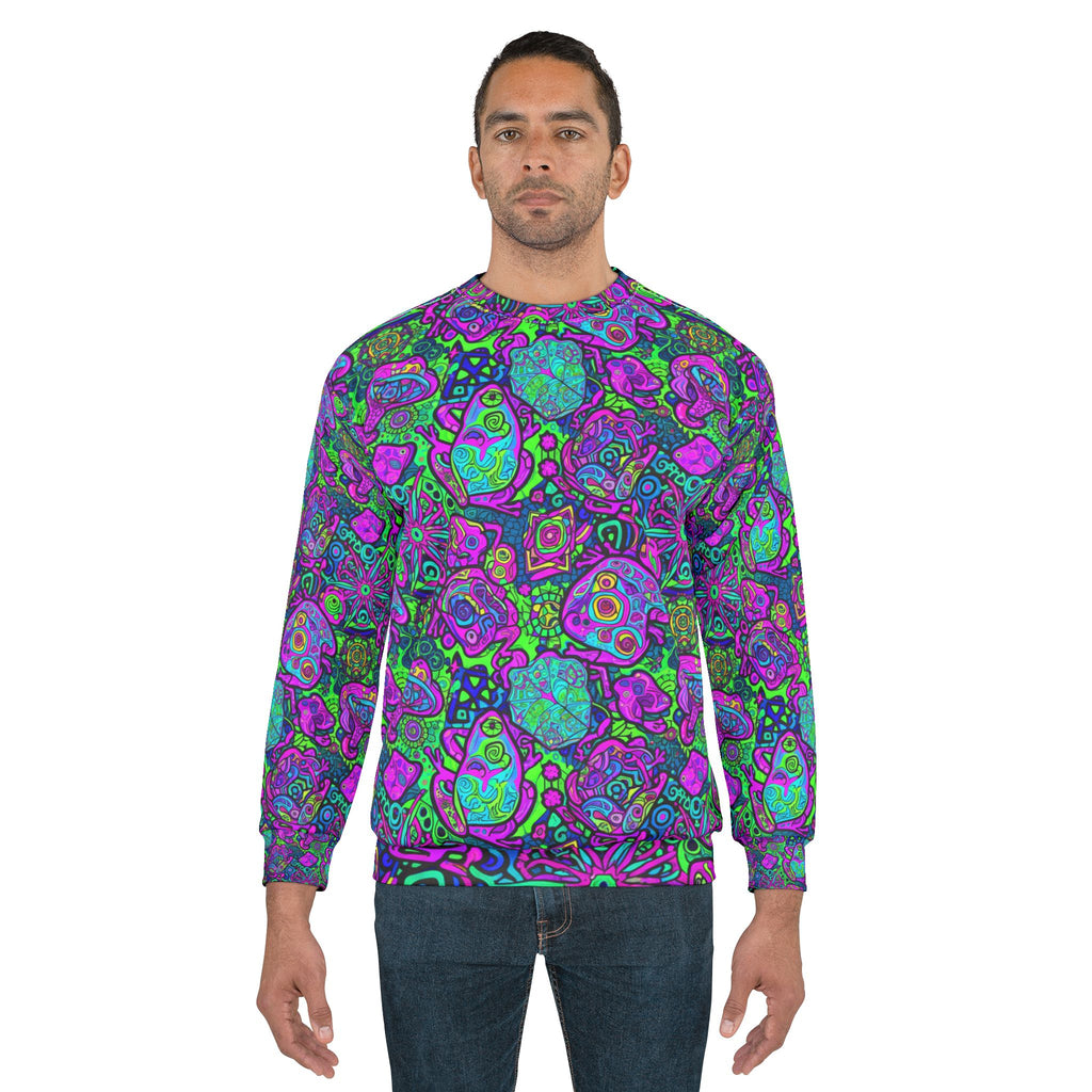 Acid Frog Collecion Crew Neck Sweatshirt