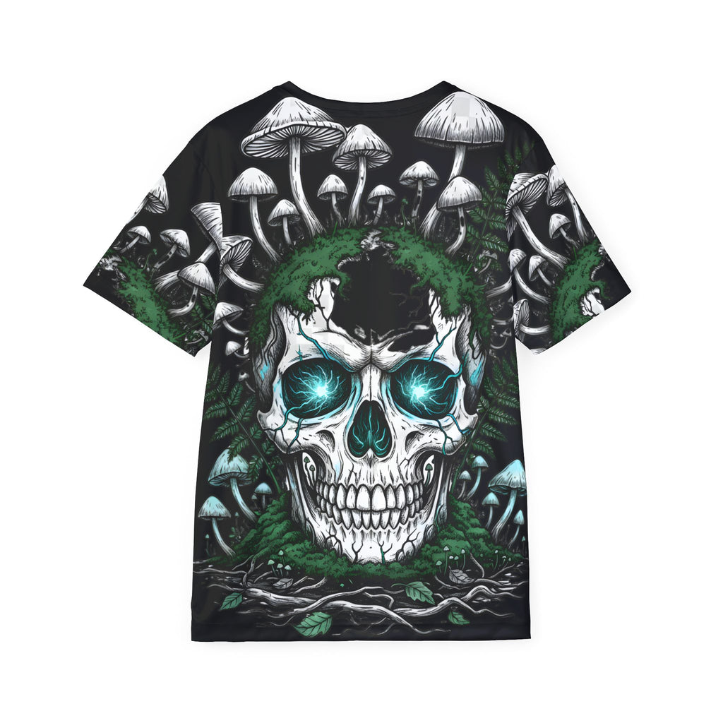 Skull & Mushroom All-Over Print Jersey