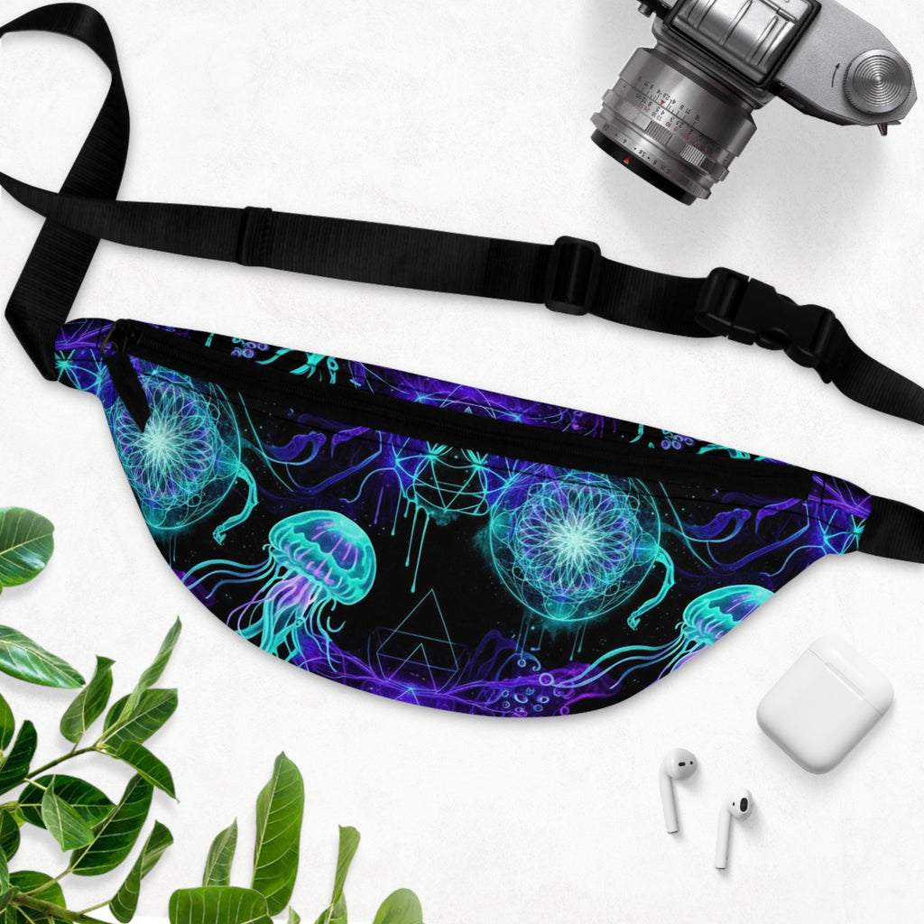 Jellyfish Neon Fanny Pack