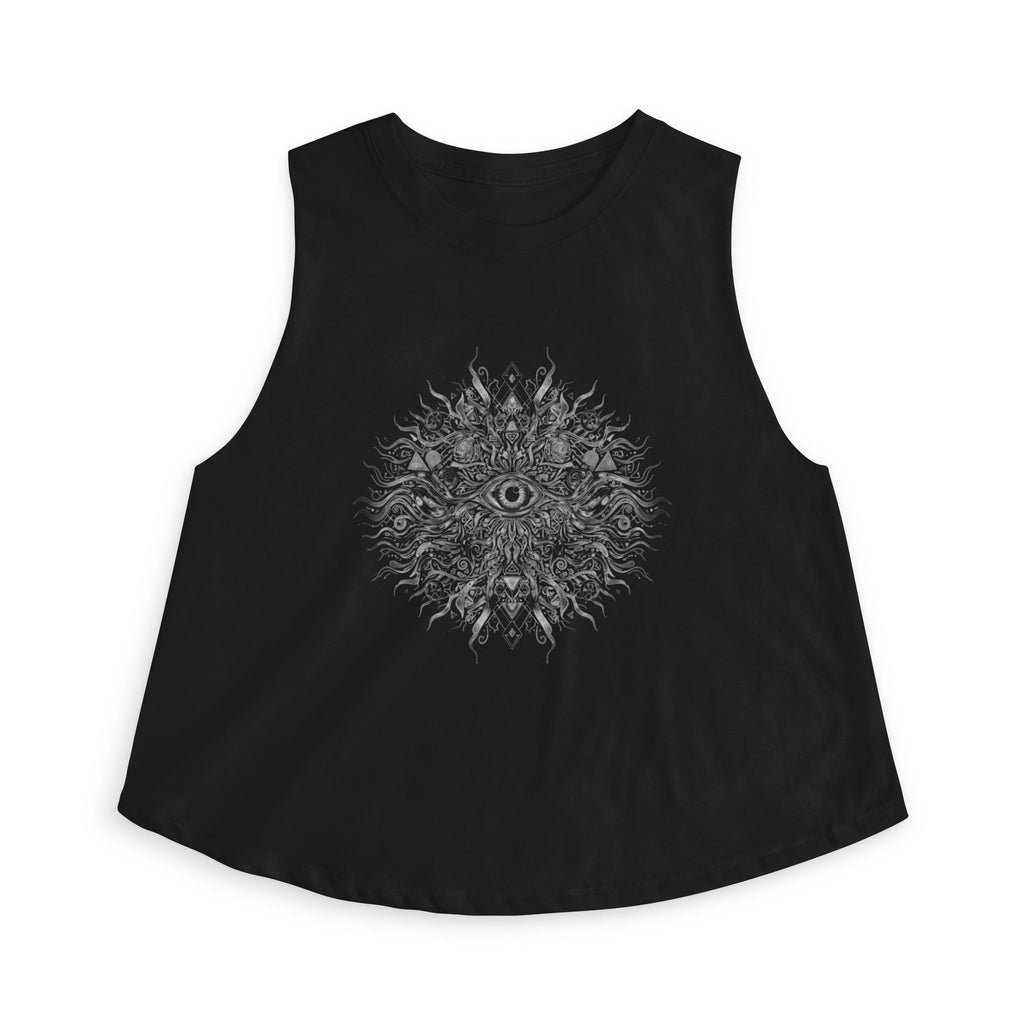 Mystical Eye Mandala Collection Crop Top