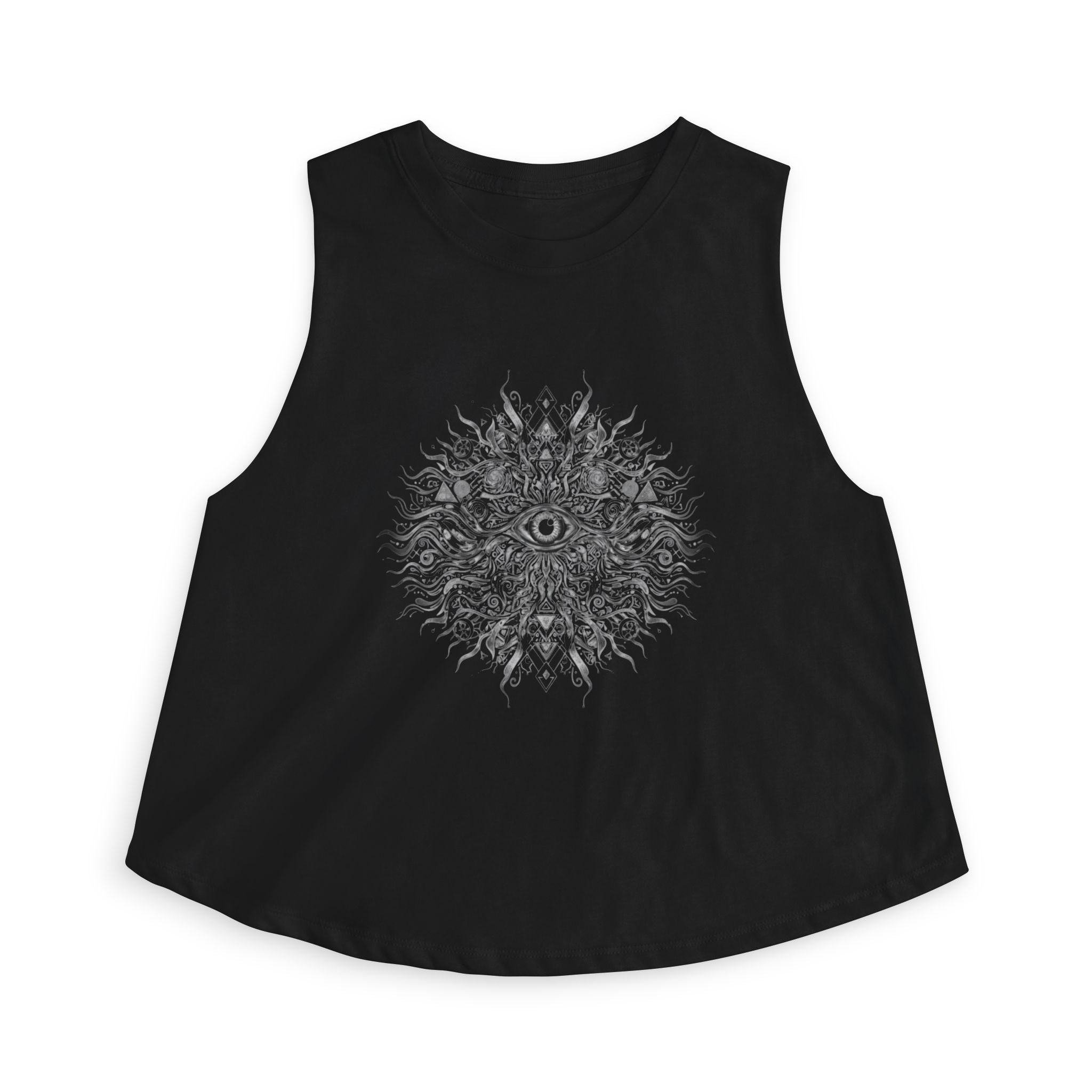 Mystical Eye Mandala Collection Crop Top