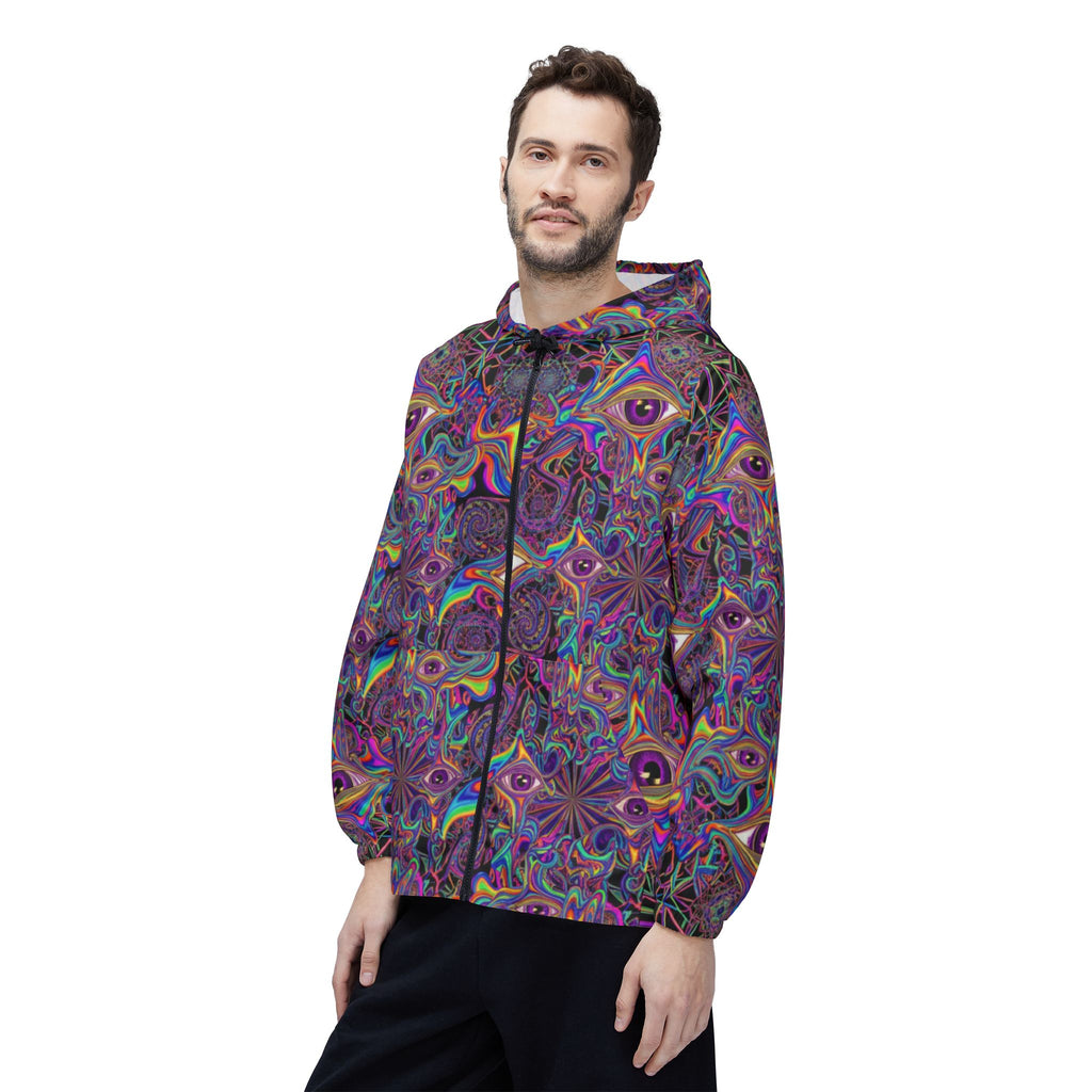 Psychedelic Kaleidoscope Windbreaker Jacket