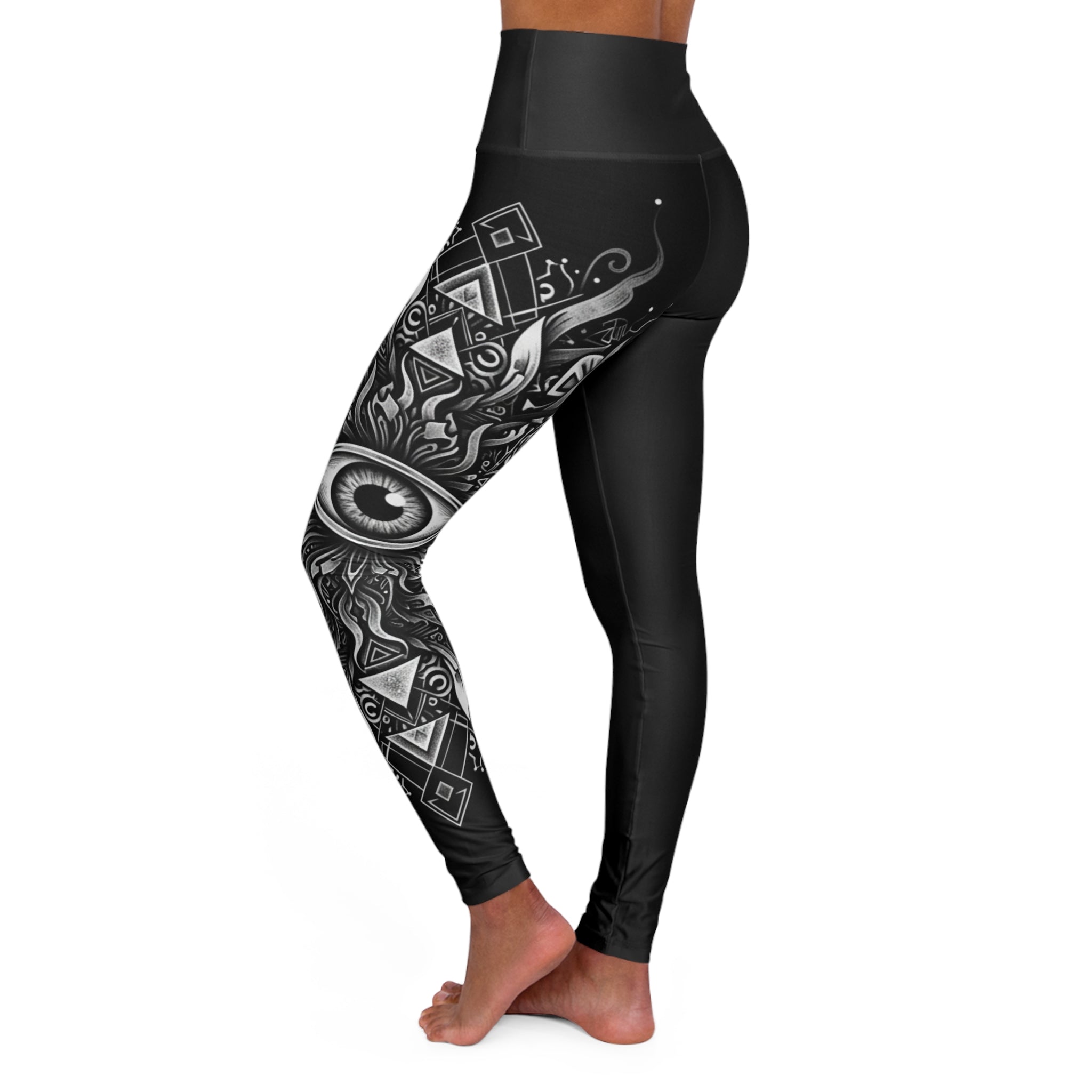 Mystical Eye Collection High Waisted Yoga Leggings