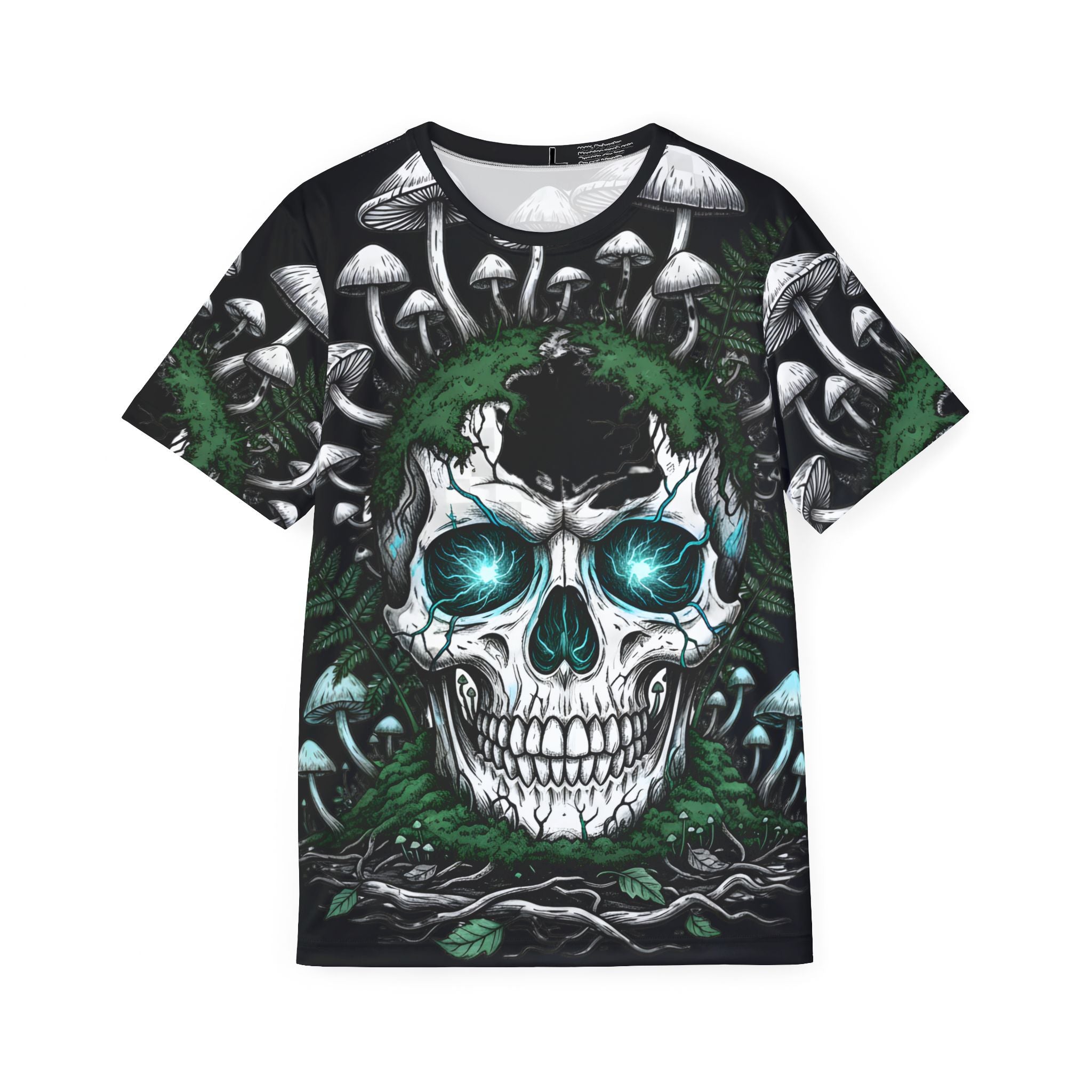 Skull & Mushroom All-Over Print Jersey