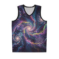 Galaxy Spiral Basketball Jersey