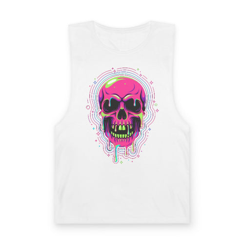 Acid Trip Skull Collection Graphic Muscle Tank