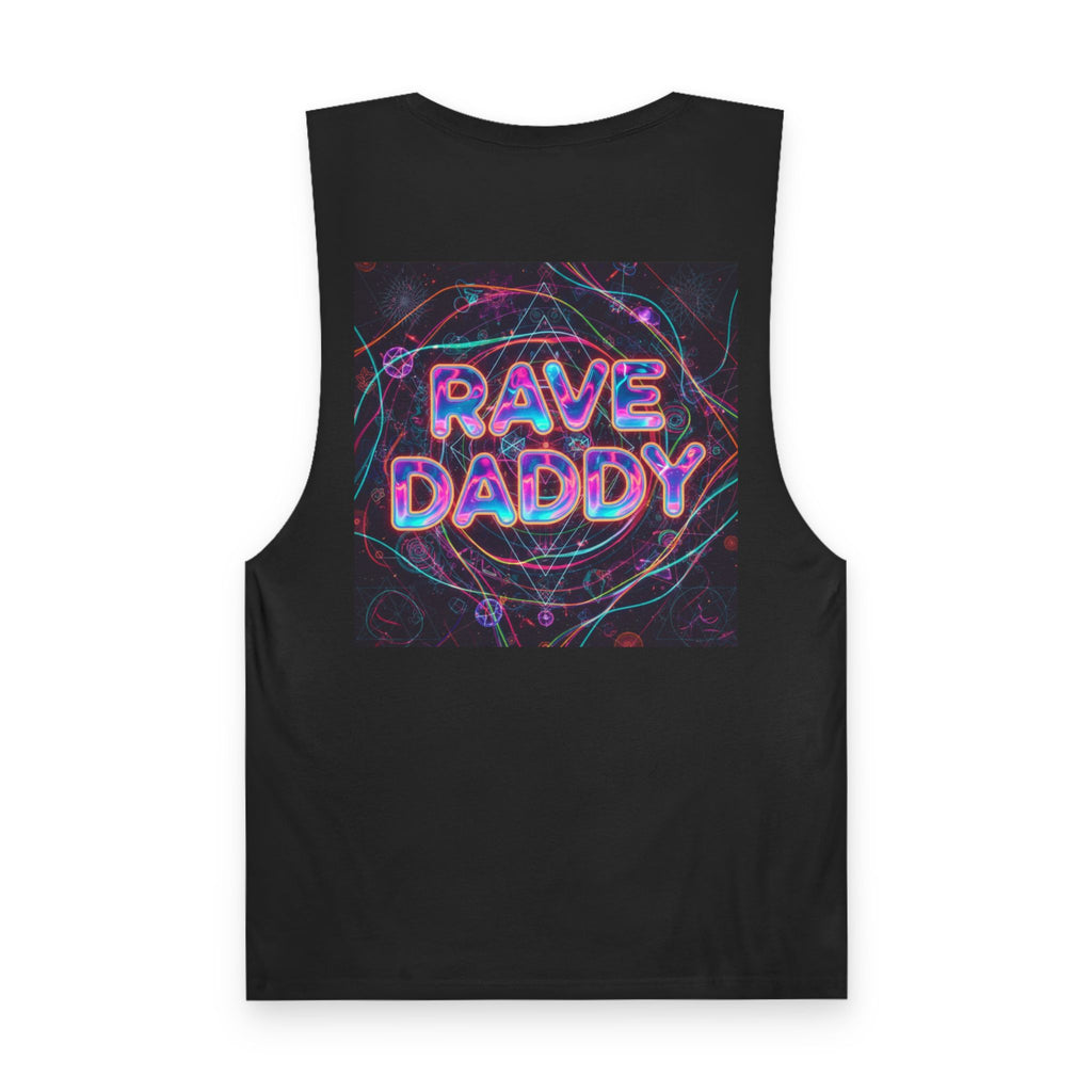Rave Daddy Tank Top — Neon Psychedelic EDM Festival Muscle Tee