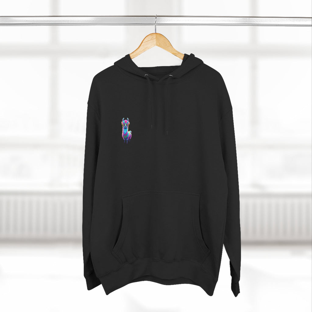 No Drama Rave Llama Hoodie