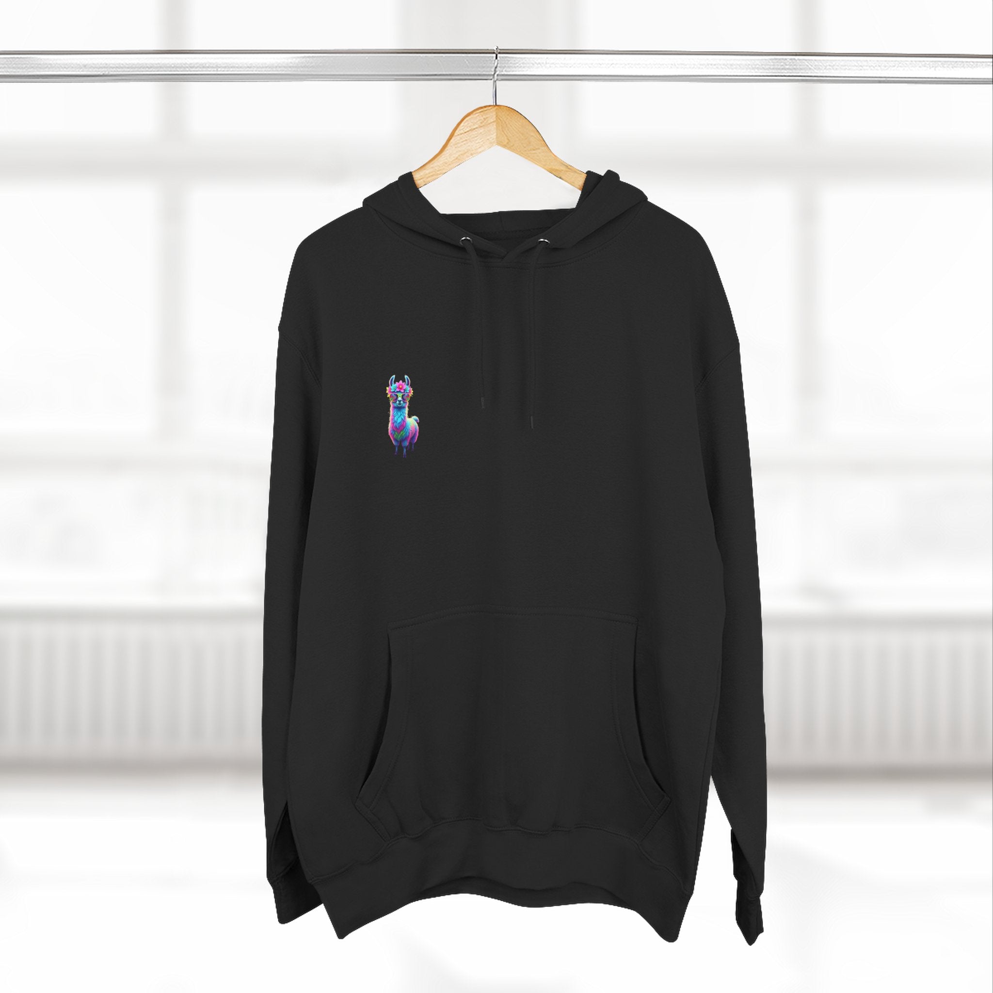 No Drama Rave Llama Hoodie