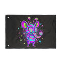 Neon Mighty Mouse Double-Sided Flag