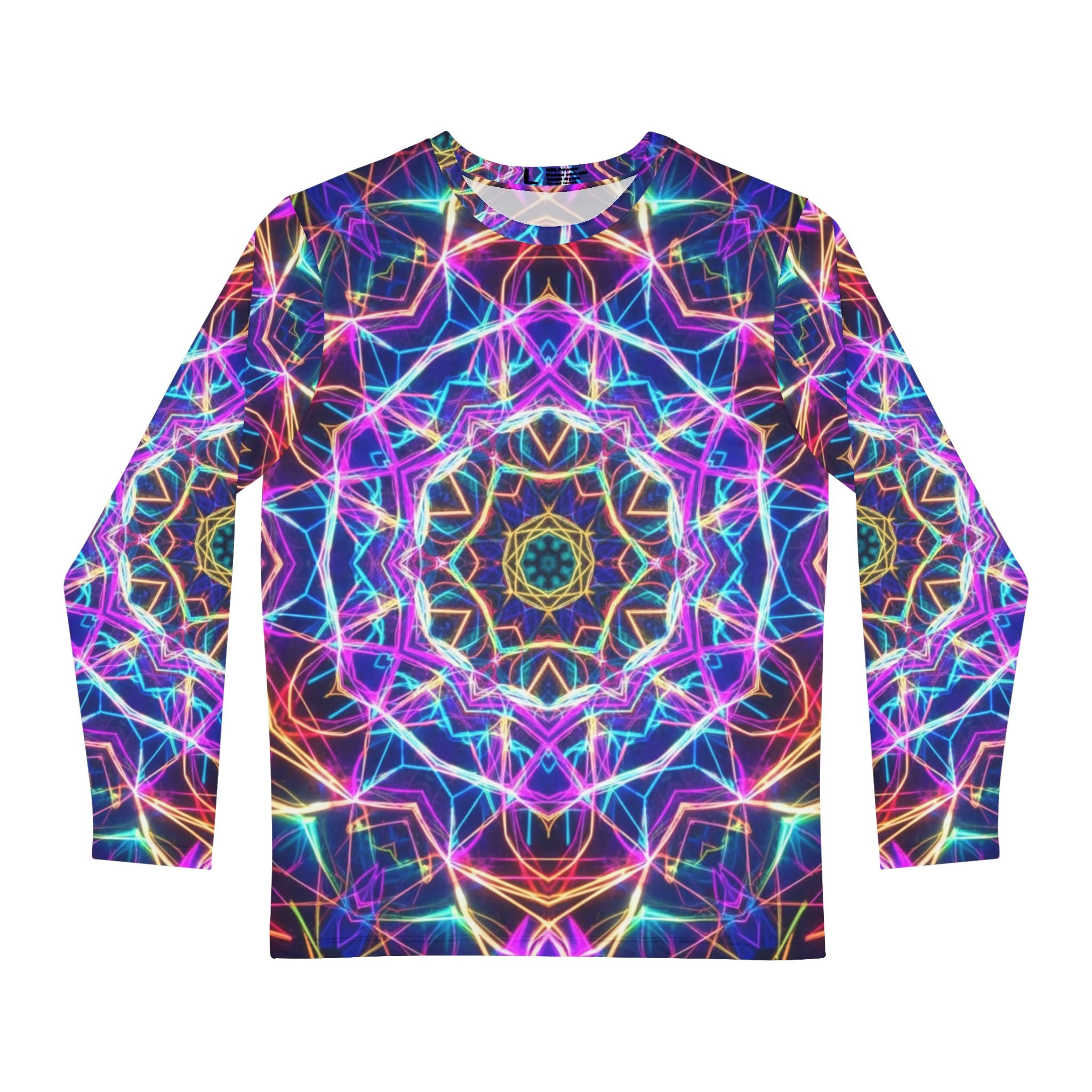 Psychedelic Kaleidoscope Long Sleeve Shirt