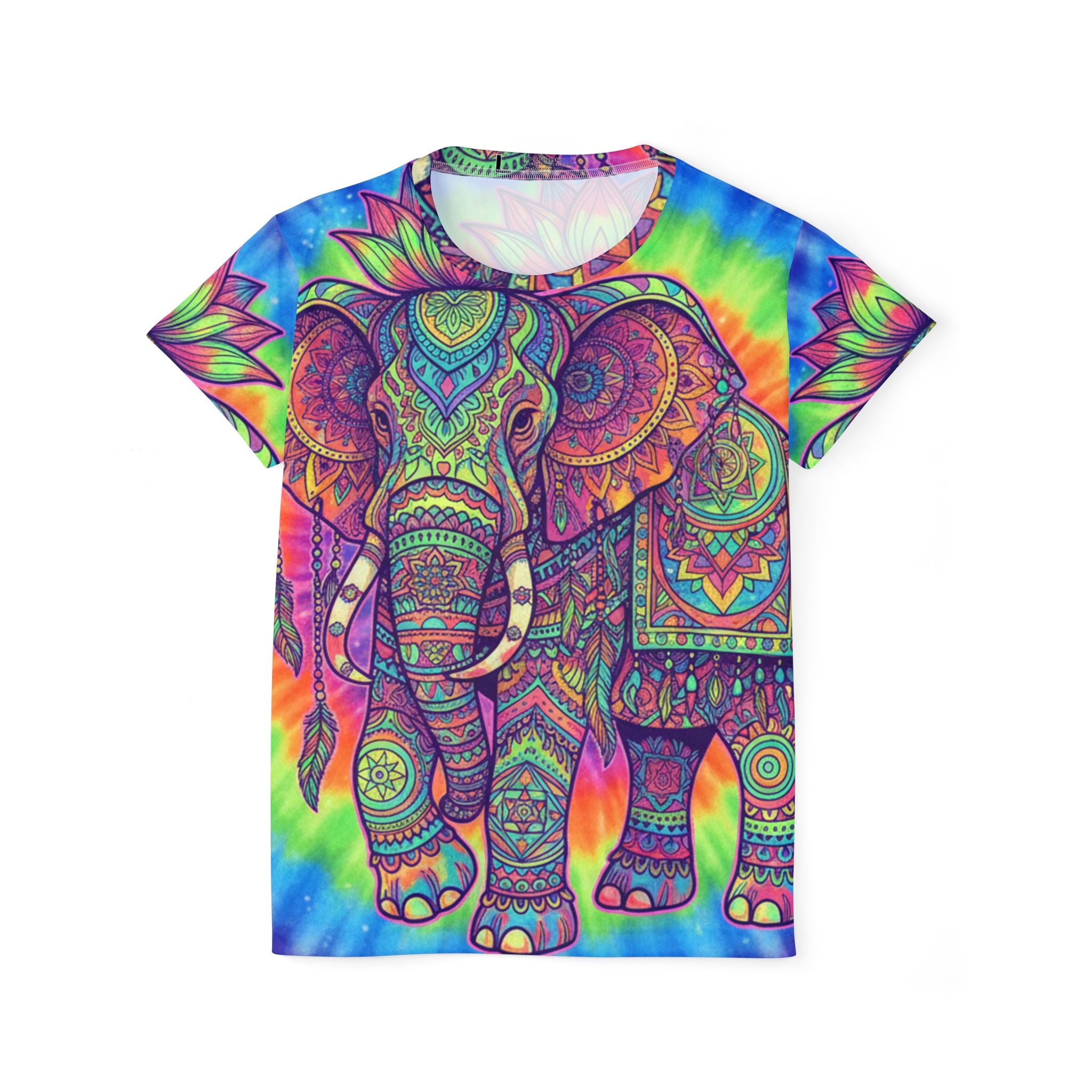 Psychedelic Mandala Elephant Women's Jersey