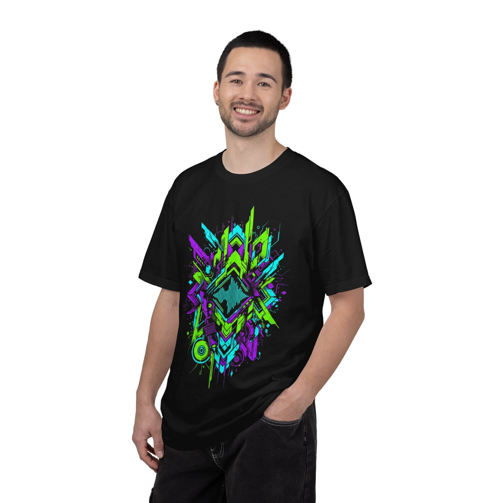 Neon Geometric Riddim T-Shirt