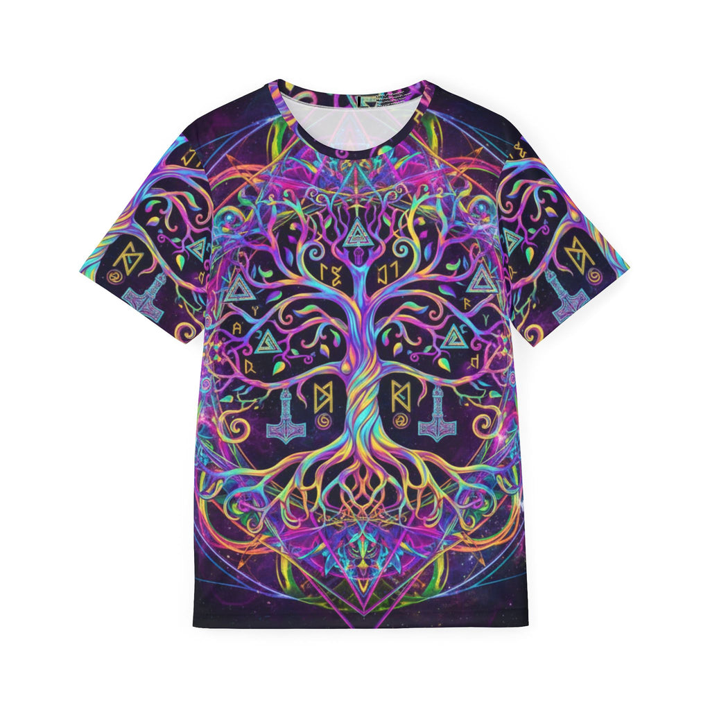 Psychedelic Tree of Life Men's Jersey