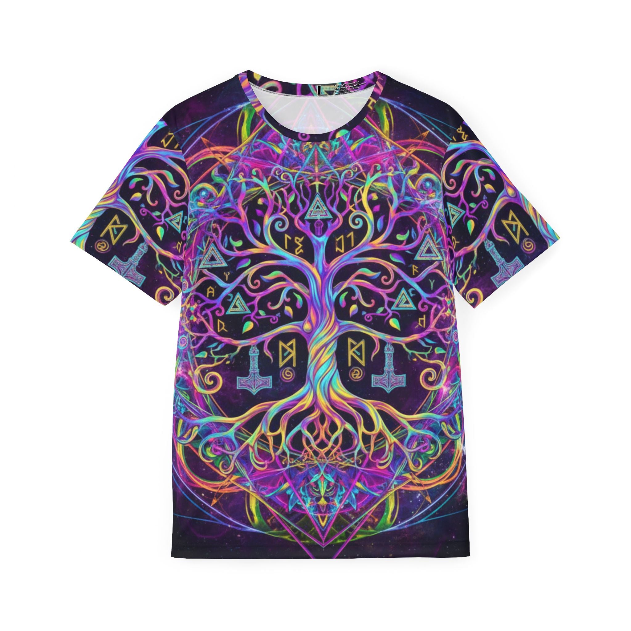 Psychedelic Tree of Life Men's Jersey