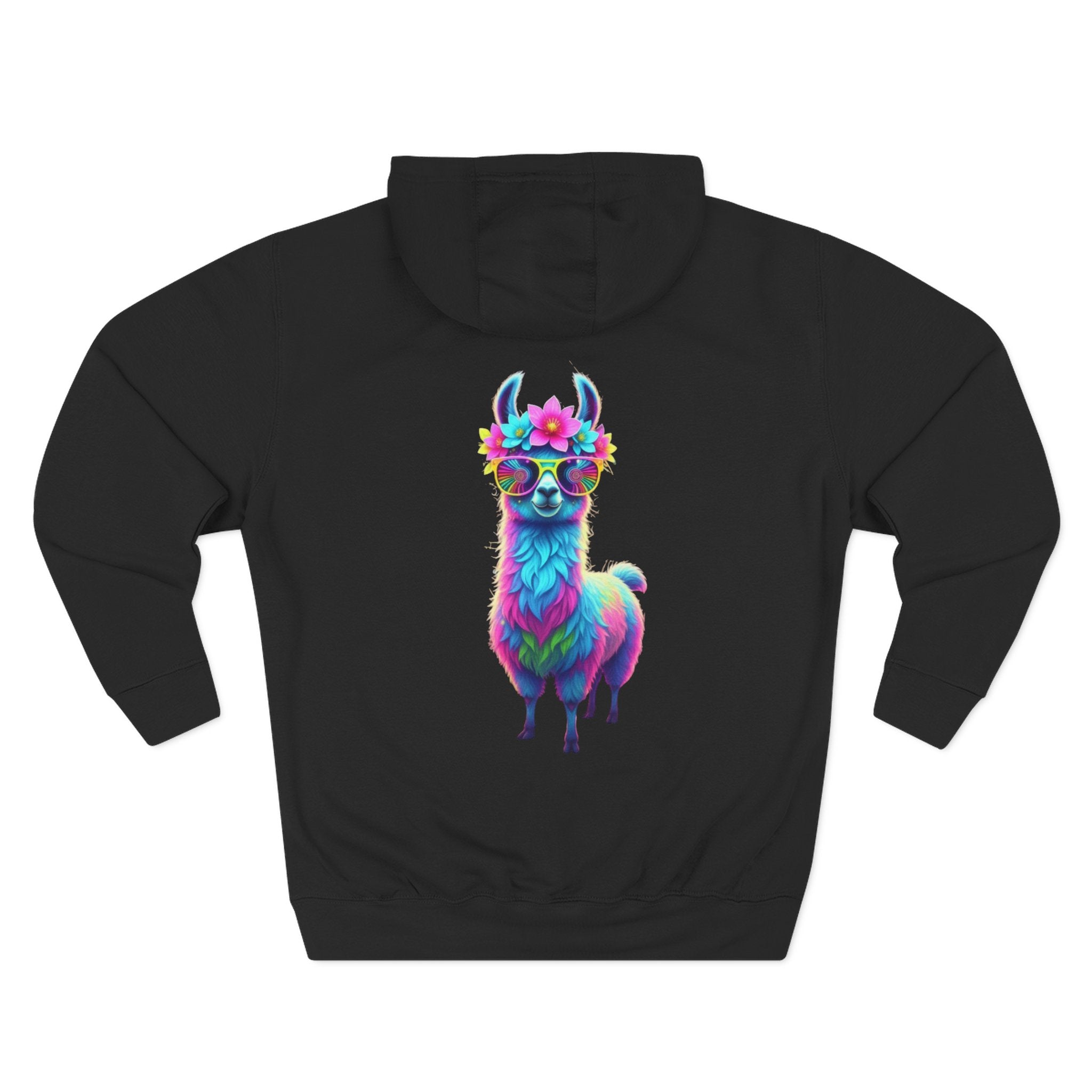 No Drama Rave Llama Hoodie