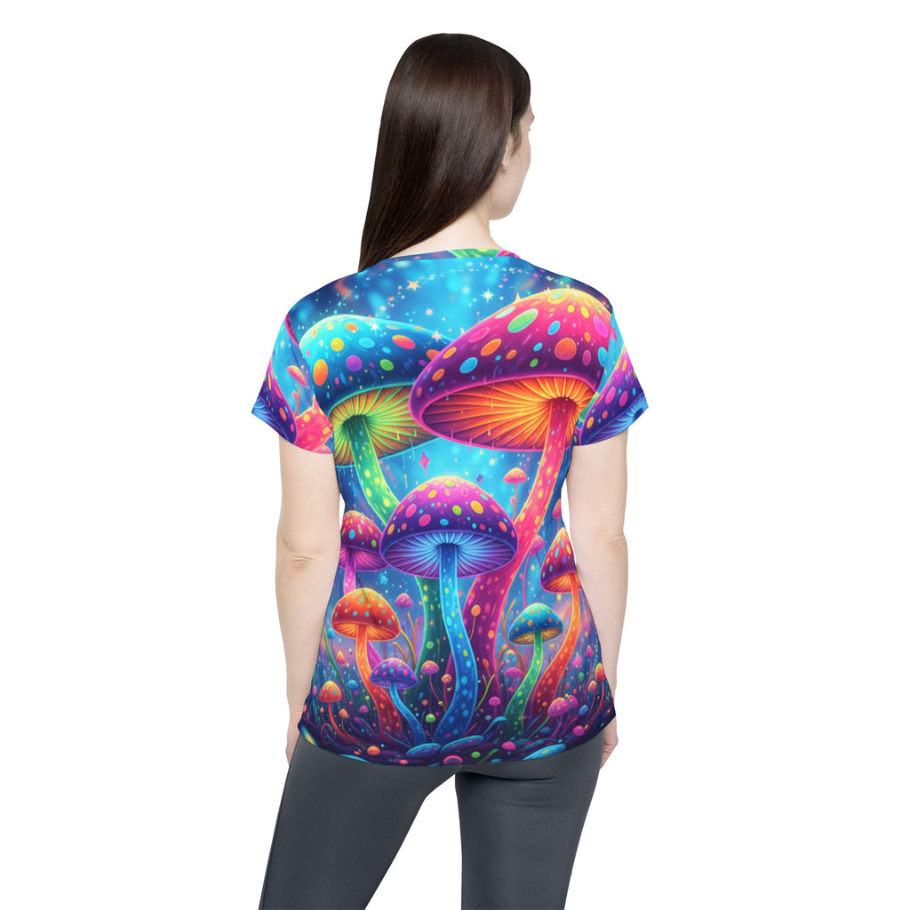 Psychedelic Mushroom Women's Jersey