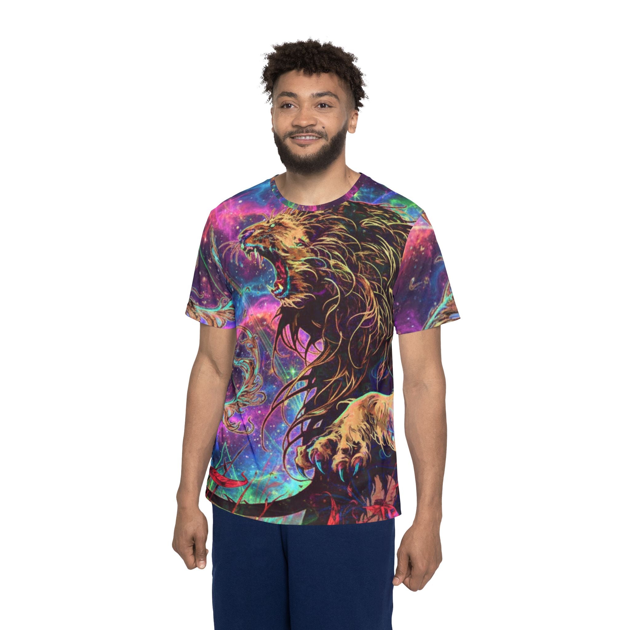Lion Cosmos All-Over Print Jersey