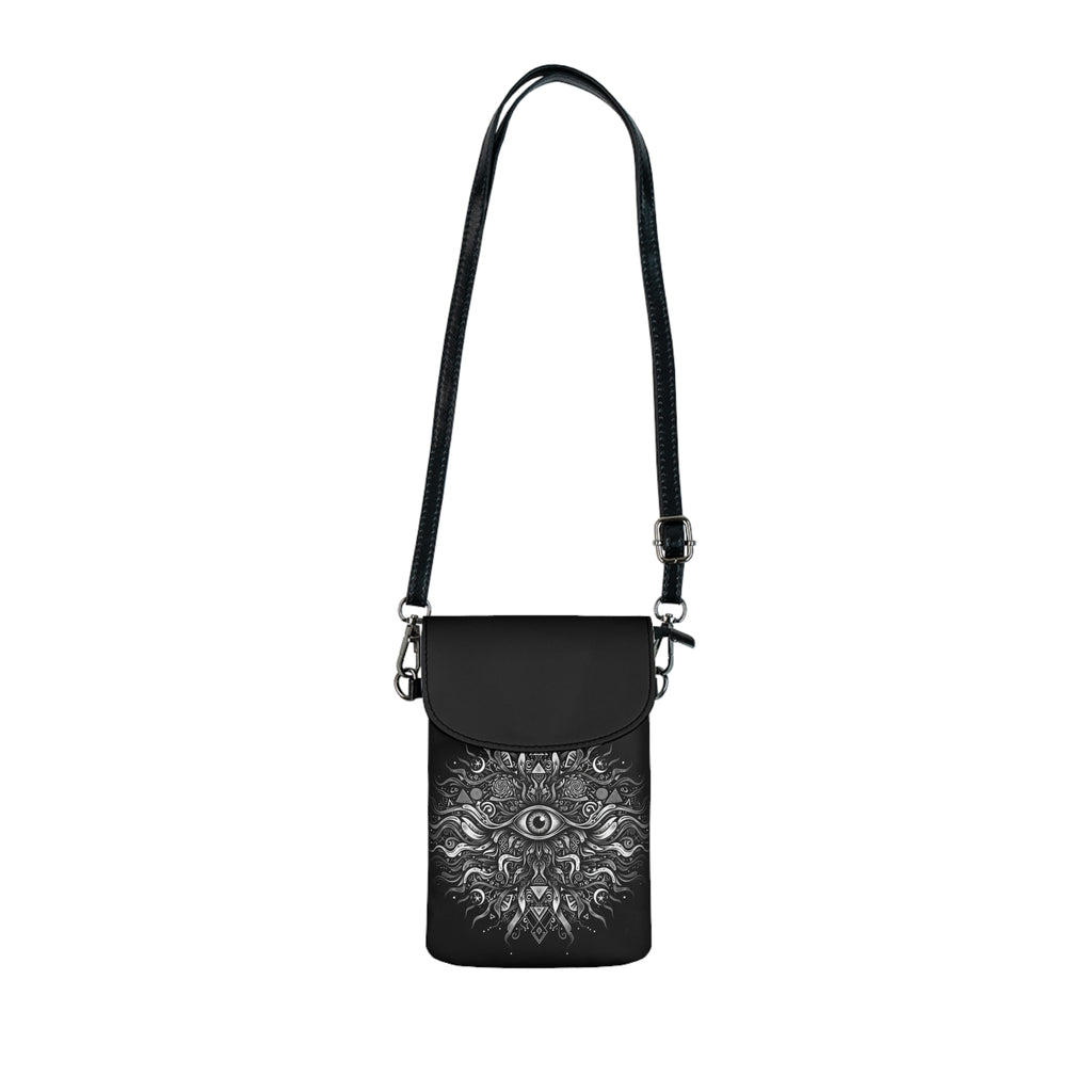 Mystical Eye Mandala Collection Crossbody Phone Wallet