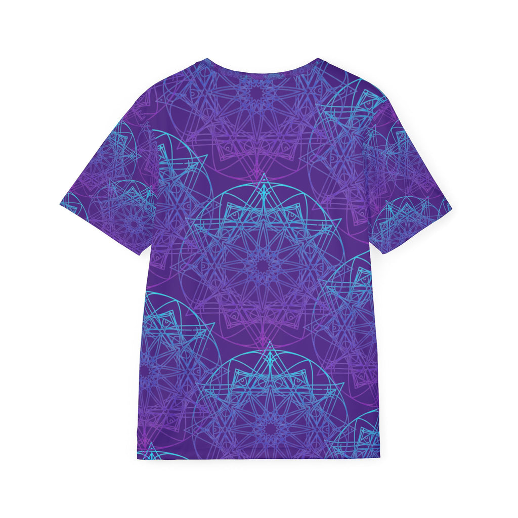 Pastel Geometric Mandala Pattern