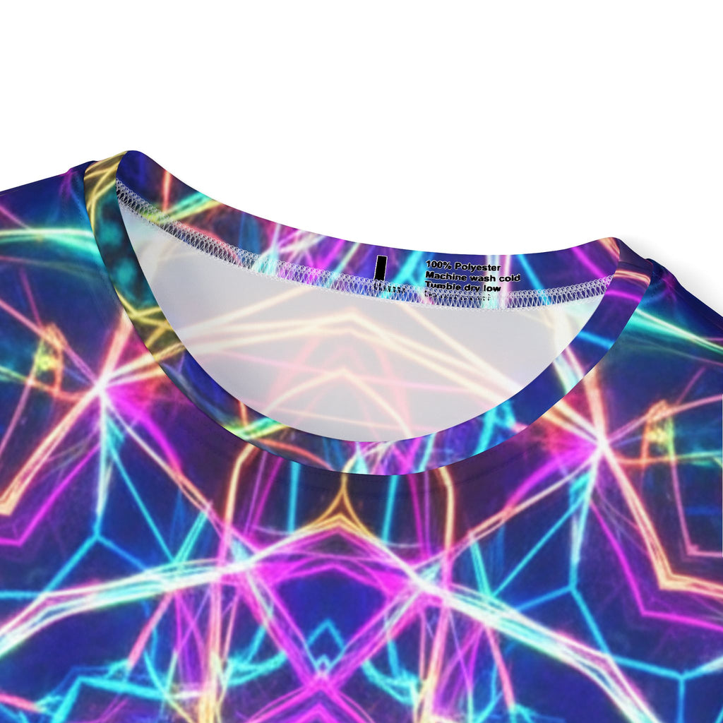 Neon Kaleidoscope Men's Sports Jersey