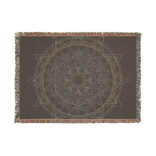 Afghan Woven Blanket — Cozy Handwoven Throw