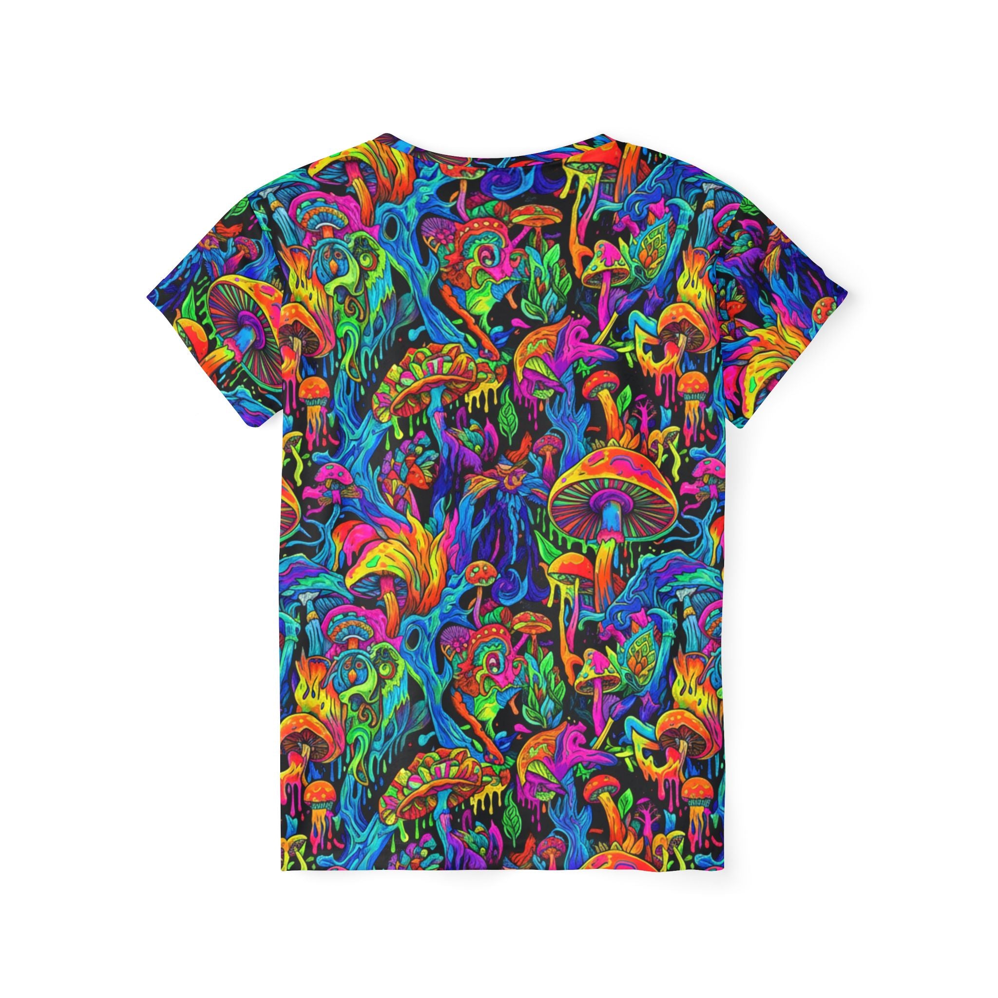 Psychedelic Mushroom All-Over Print Women's Jersey