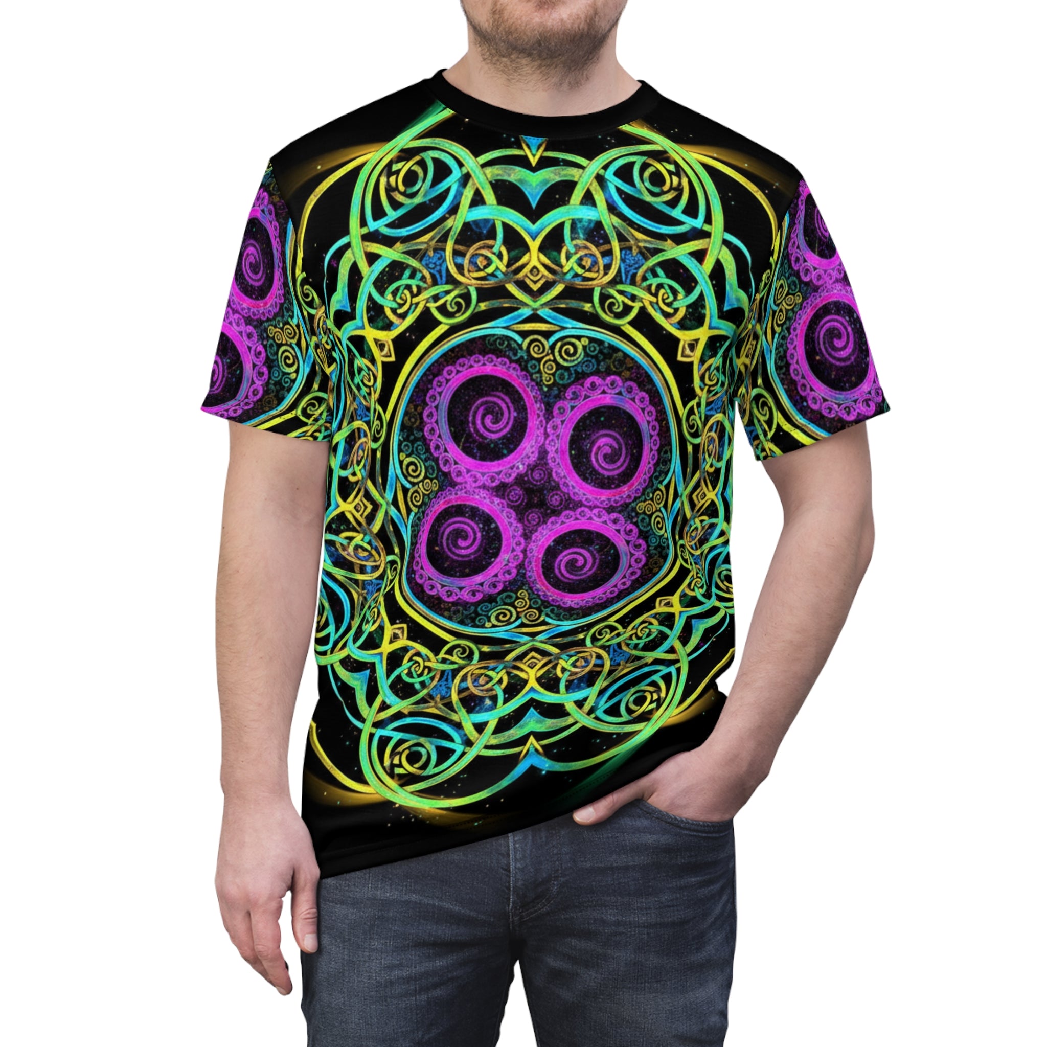 Unisex Cut & Sew Tee (AOP)