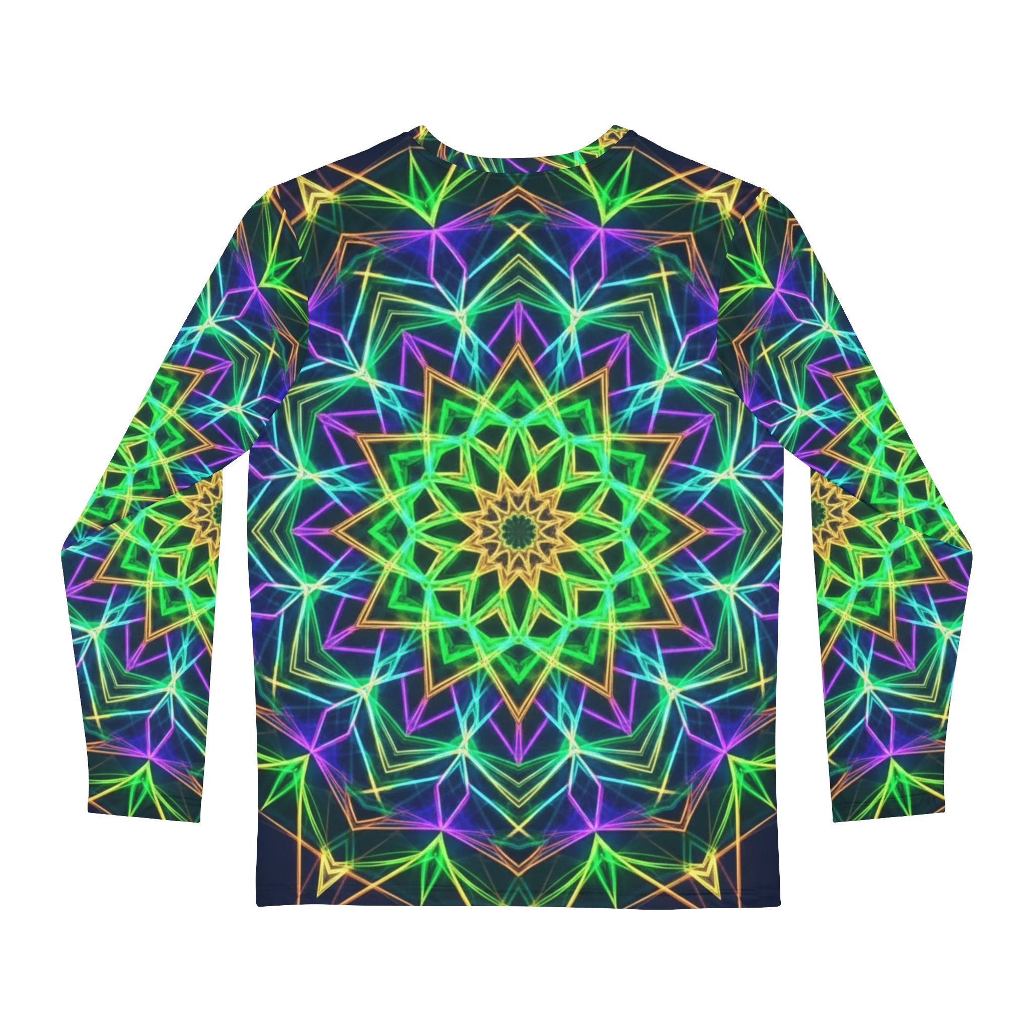 Kaleidoscope Mandala Long Sleeve Shirt