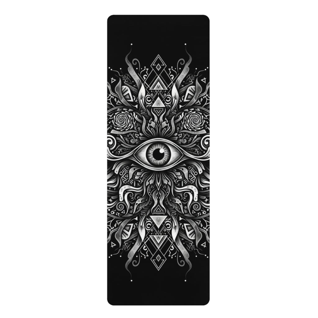 Mystical Eye Mandala Collection Rubber Yoga Mat