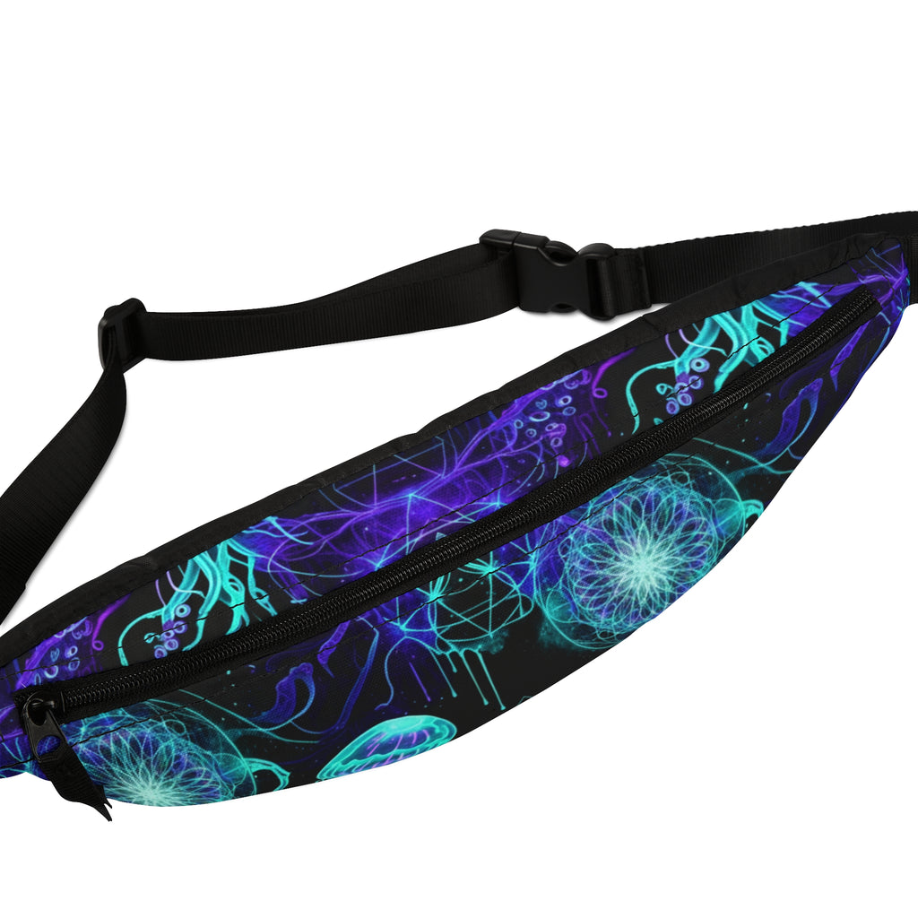 Jellyfish Neon Fanny Pack