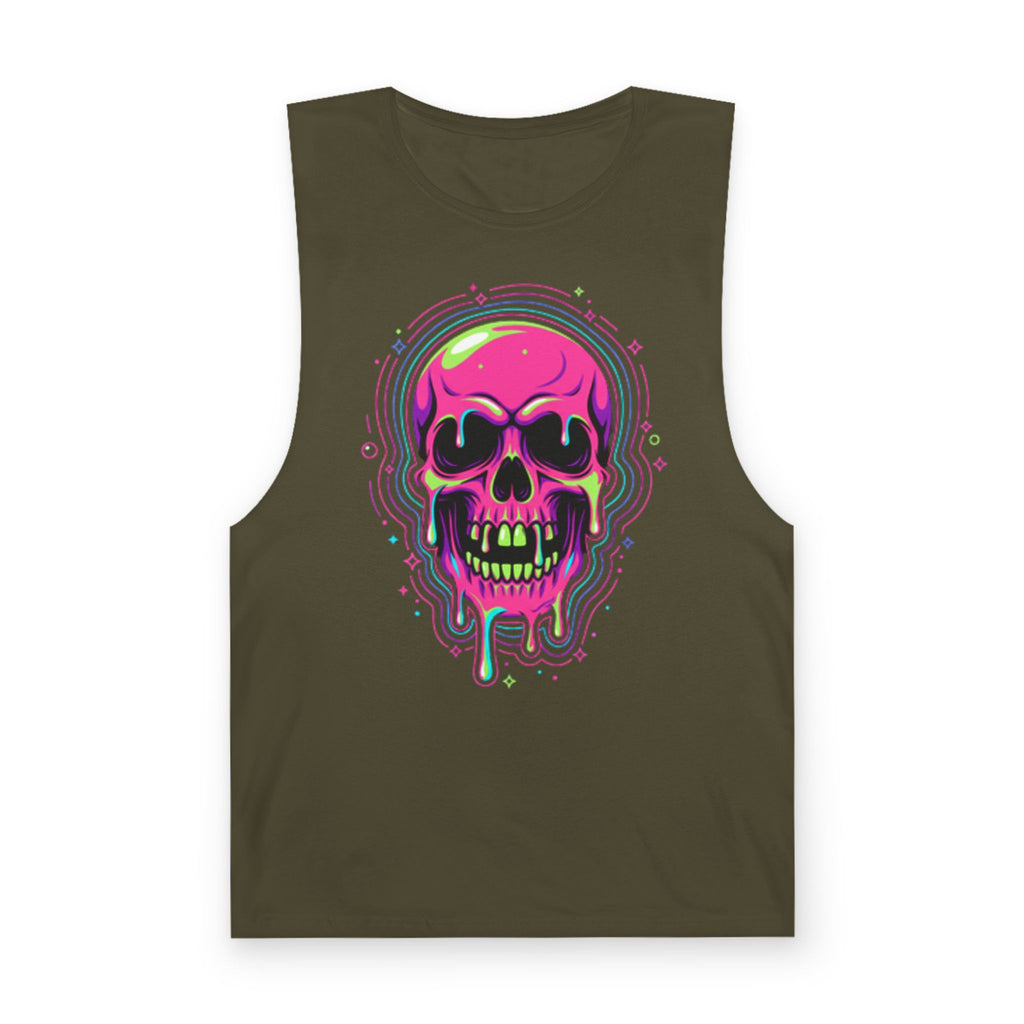 Acid Trip Skull Collection Graphic Muscle Tank