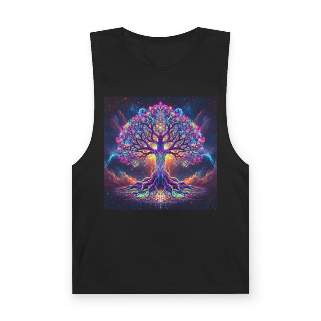 Psychedelic Tree of Life Collection Muscle Tank Top