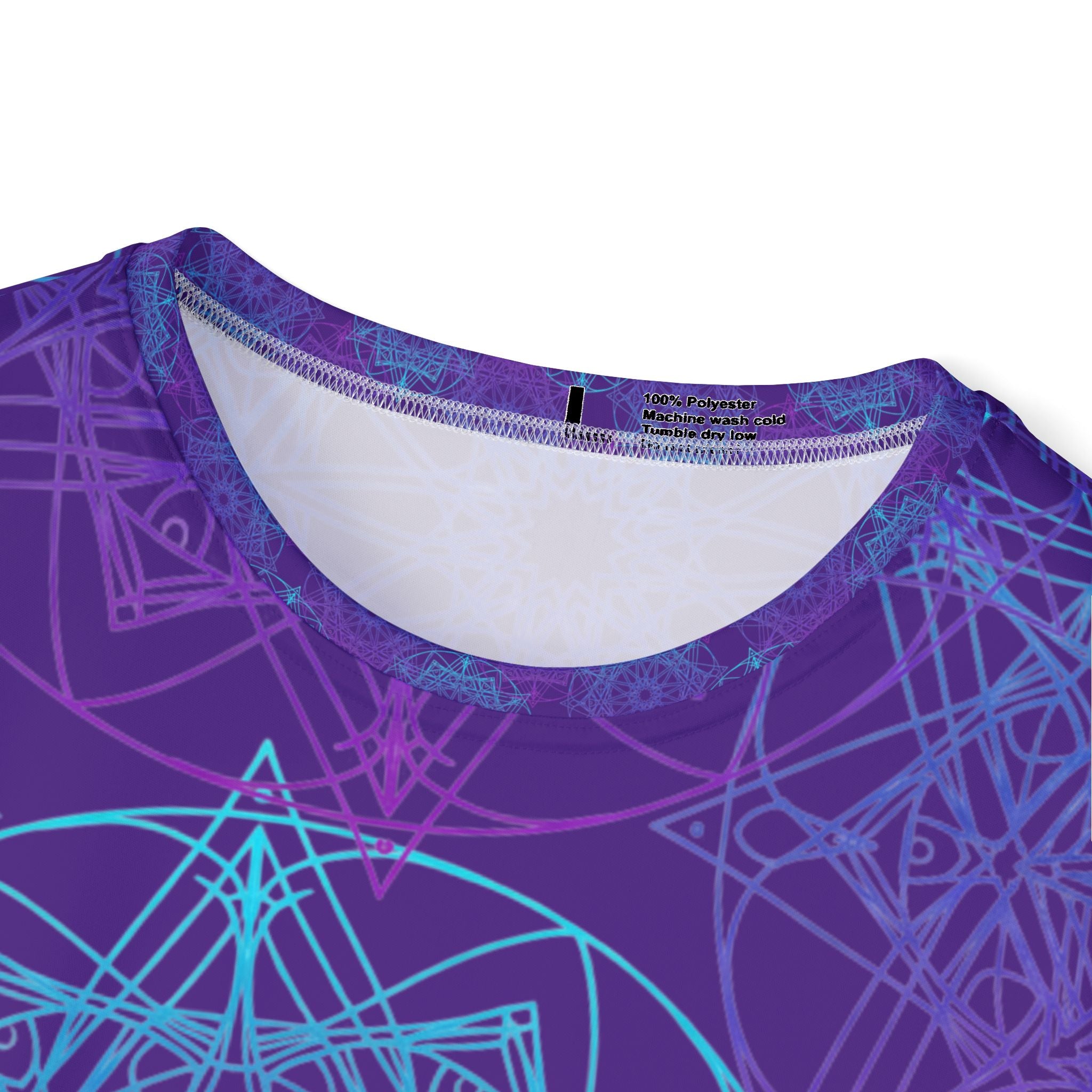 Pastel Geometric Mandala Pattern