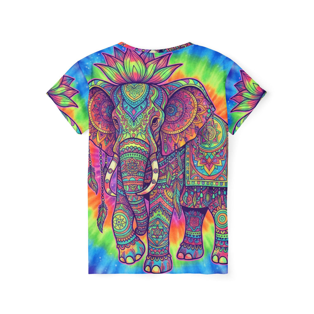 Psychedelic Mandala Elephant Women's Jersey