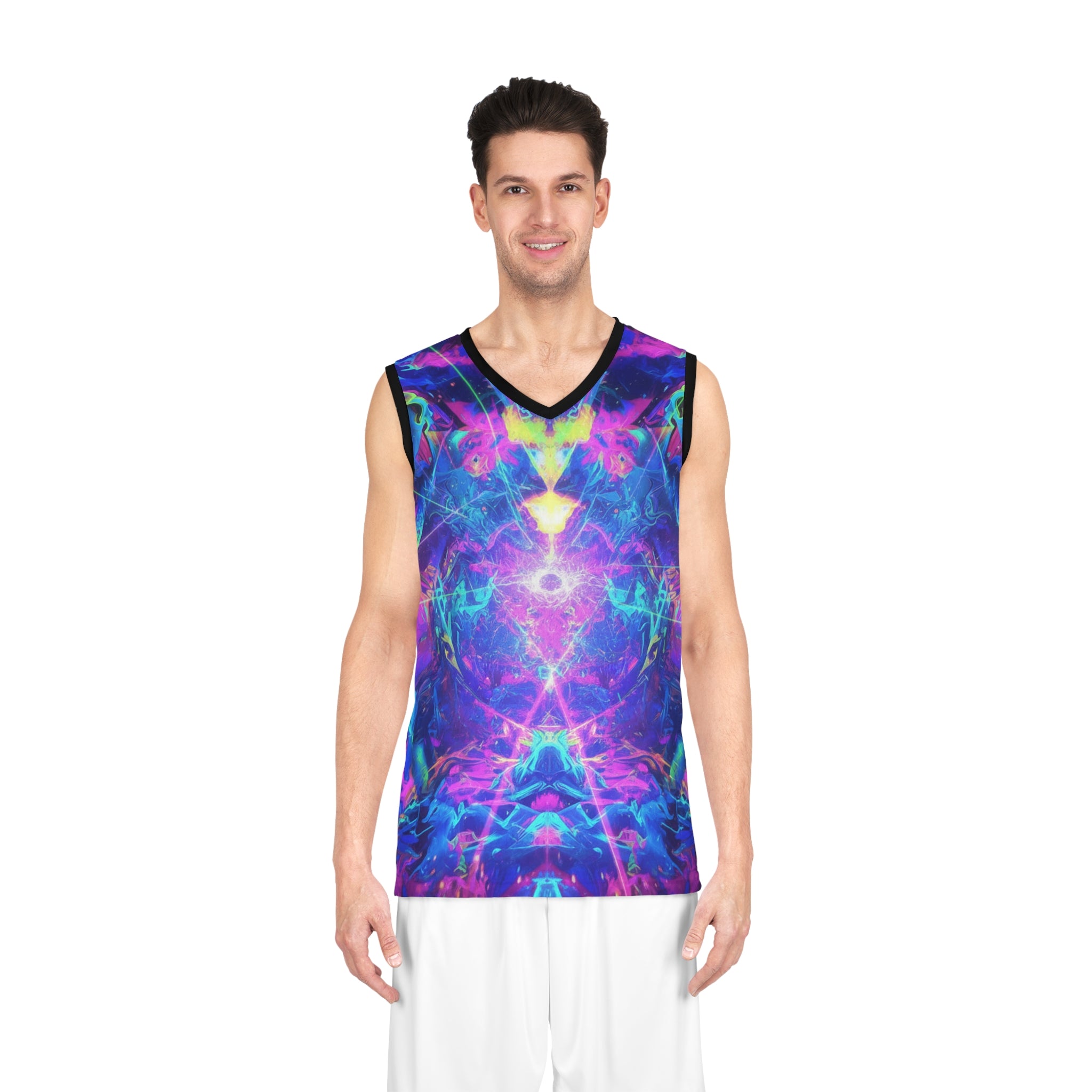 Alien DJ Basketball Jersey — "In Wub We Trust"