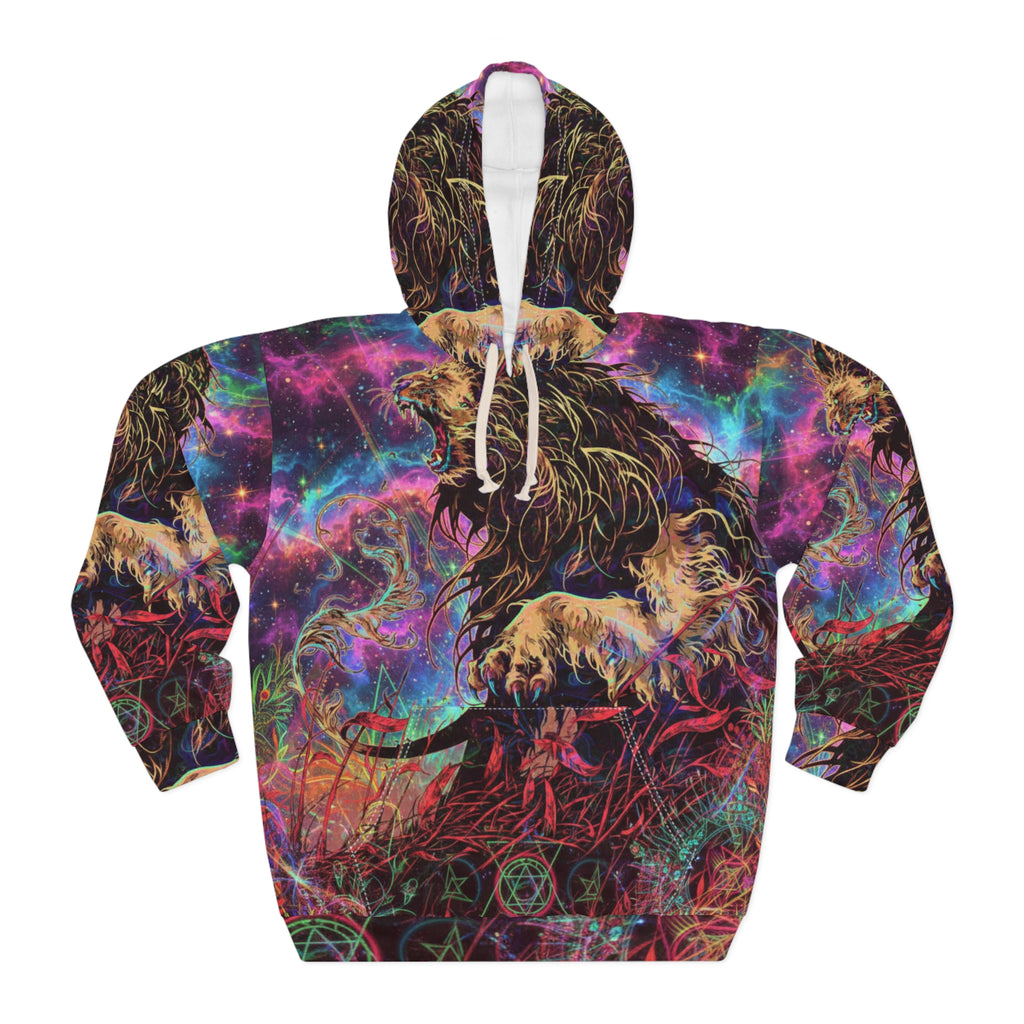 Cosmic Lion Galaxy Hoodie