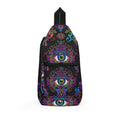 Mystic Third Eye Sling Bag - Psychedelic Spiritual Crossbody for Festivals & Everyday