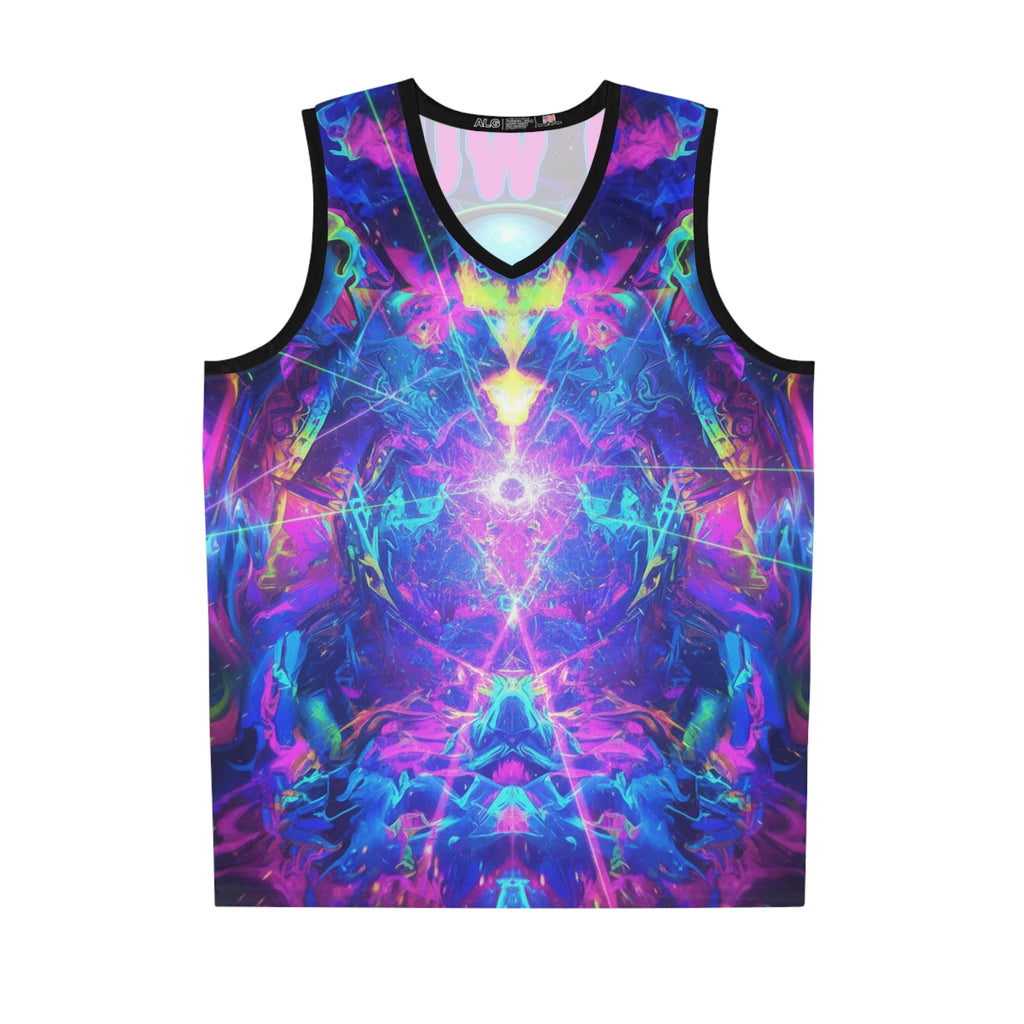 Alien DJ Basketball Jersey — "In Wub We Trust"