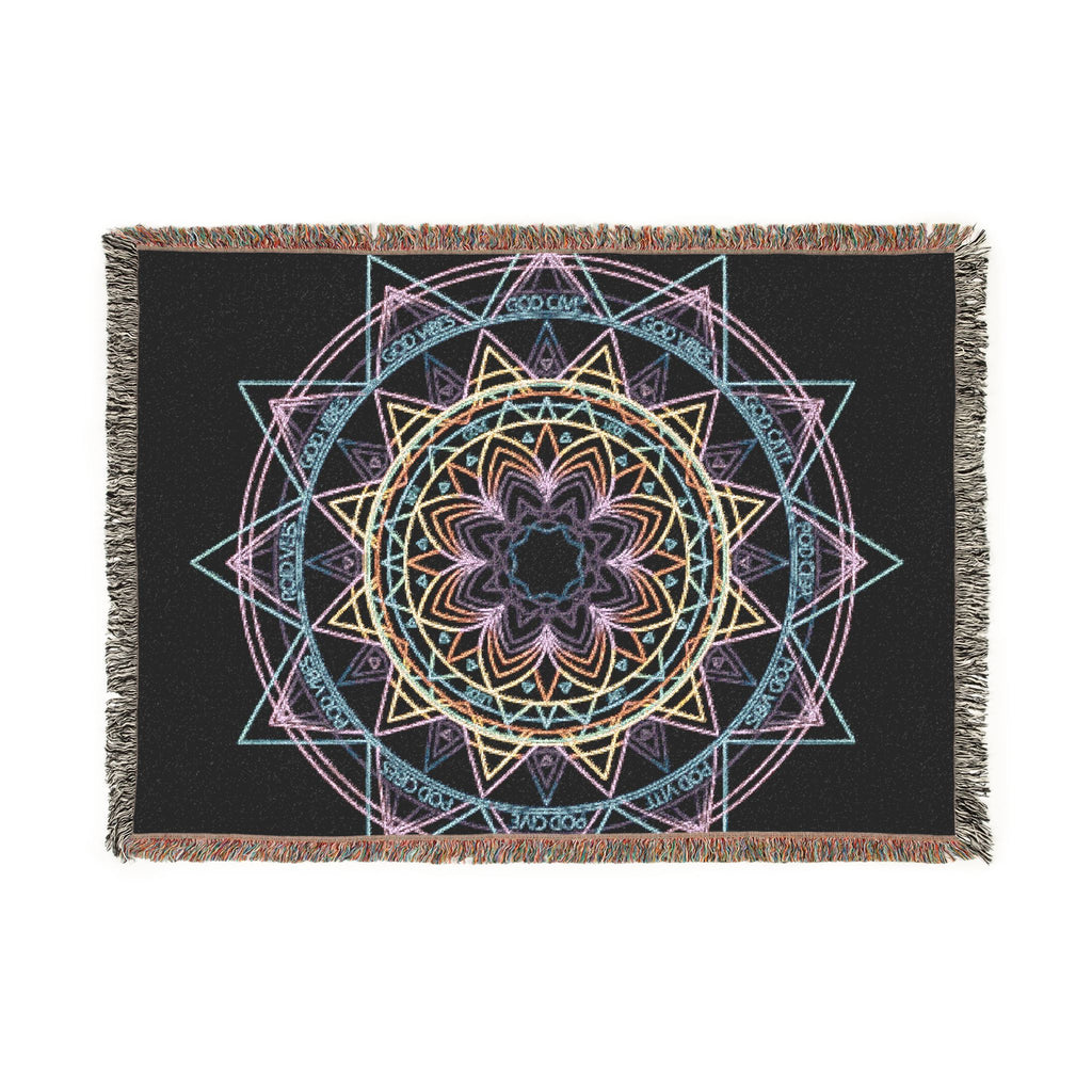 Afghan Woven Blanket — Cozy Handwoven Throw