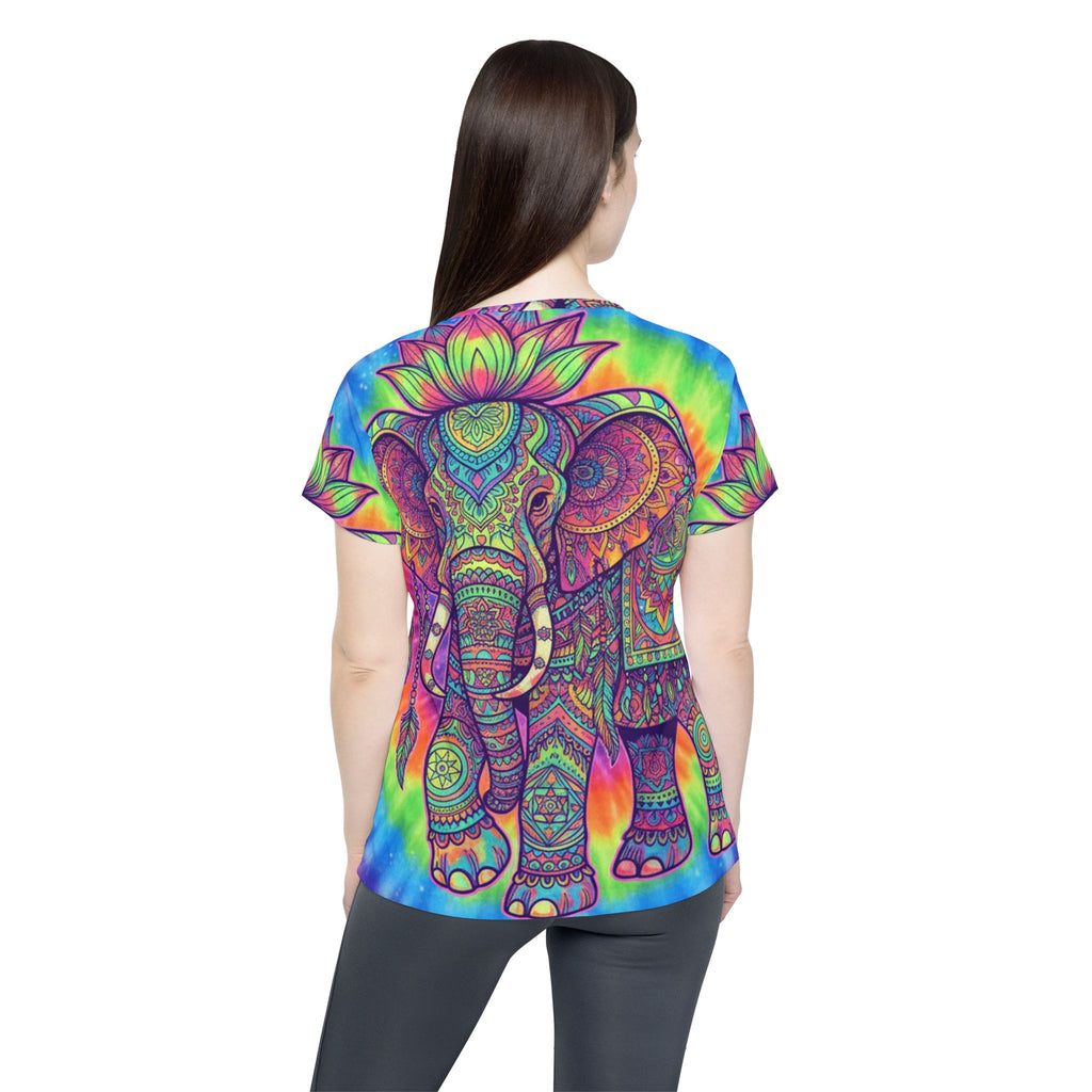 Psychedelic Mandala Elephant Women's Jersey