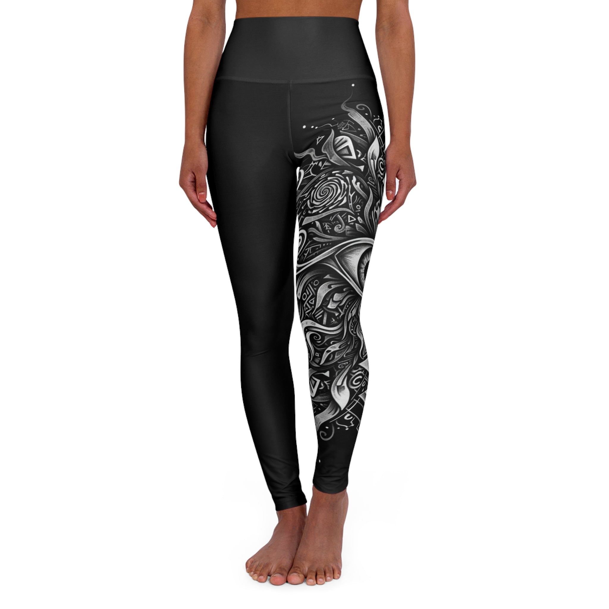 Mystical Eye Collection High Waisted Yoga Leggings