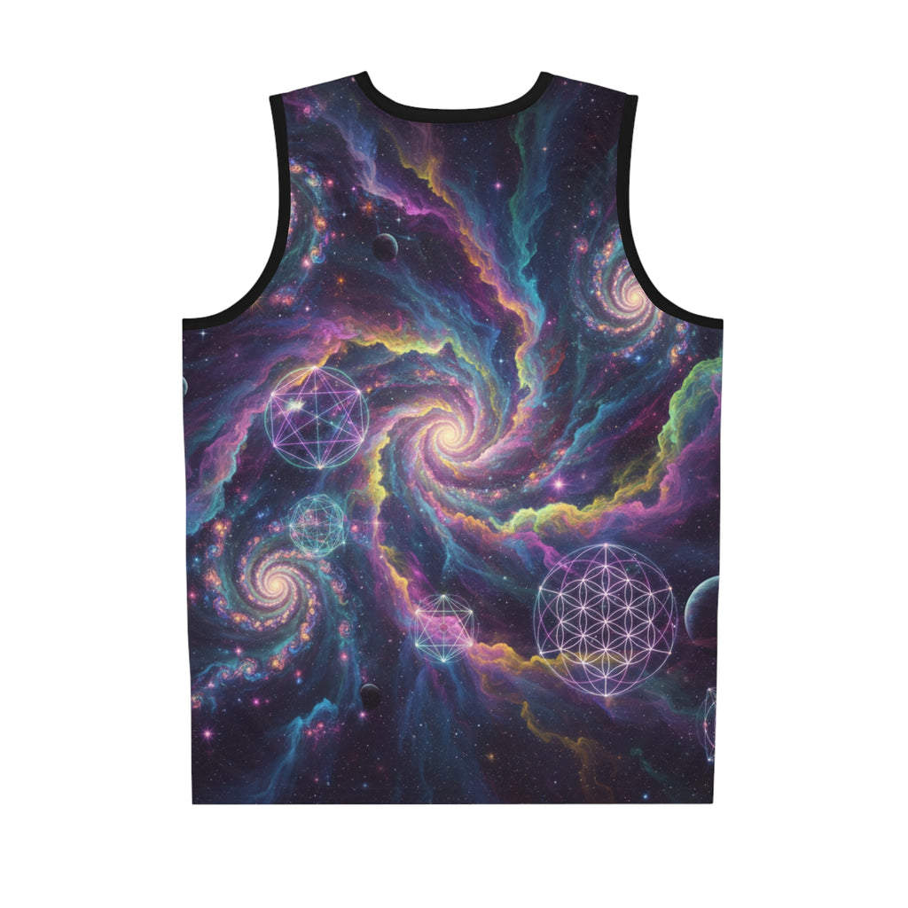Galaxy Spiral Basketball Jersey