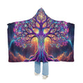 Tree Of Life Hooded Snuggle Blanket