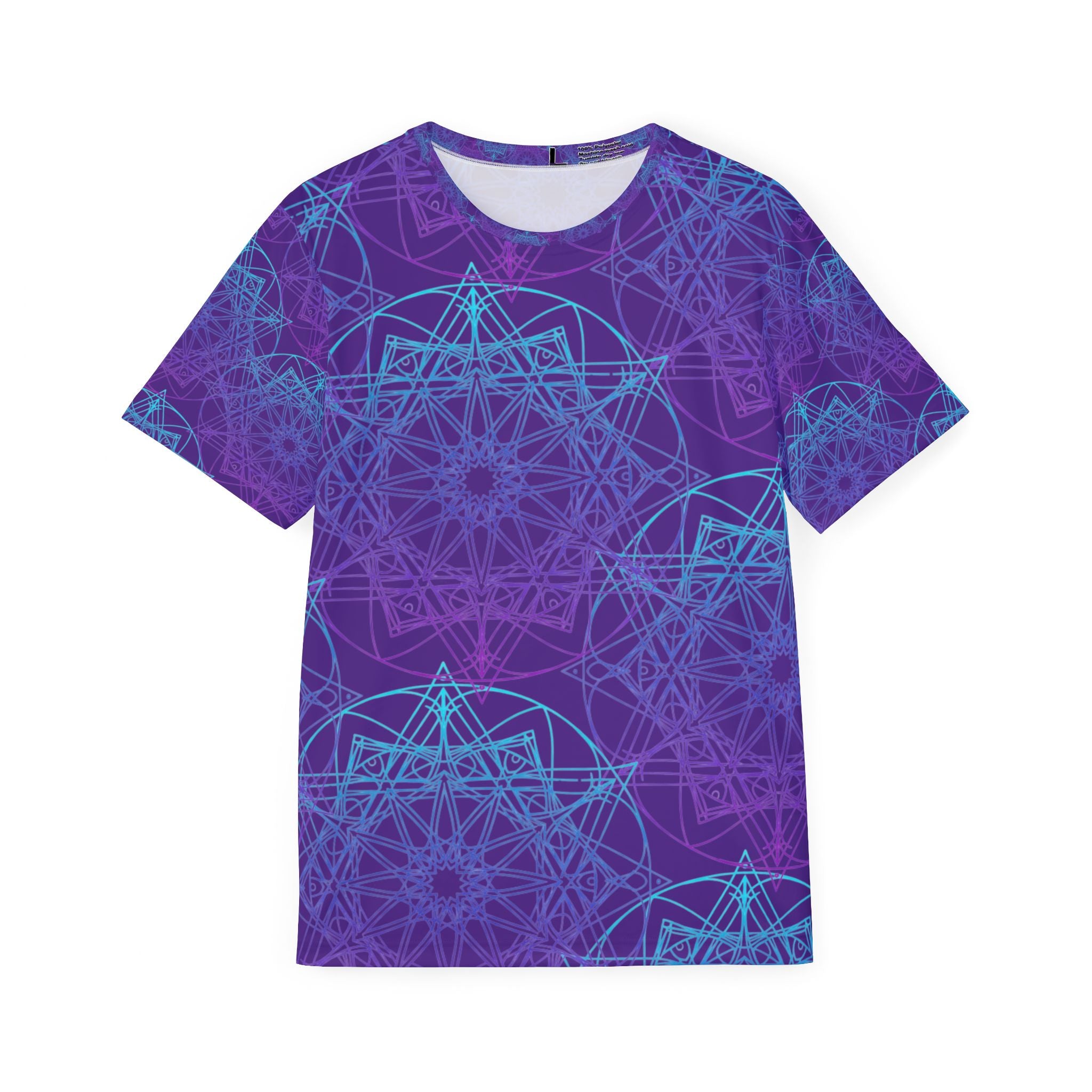 Pastel Geometric Mandala Pattern