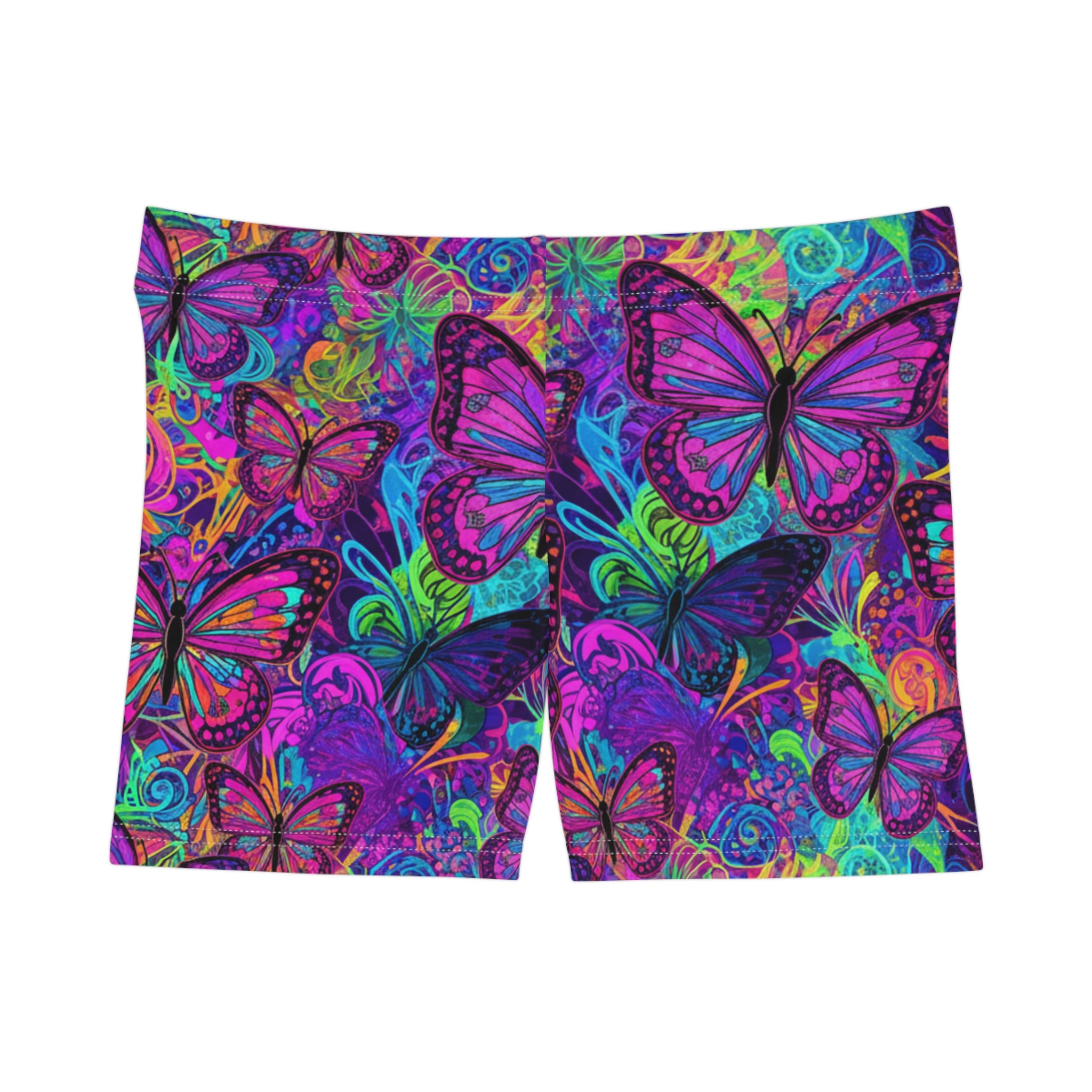 Cosmic Butterfly Collection Women's Fitness & Swim Shorts