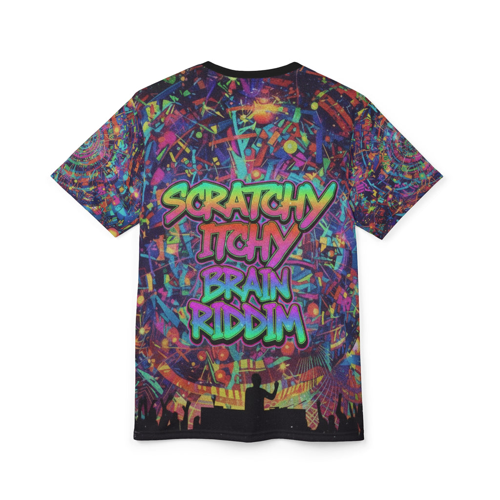 Psychedelic Cosmic Vortex Tee — All-Over Print Graphic Shirt
