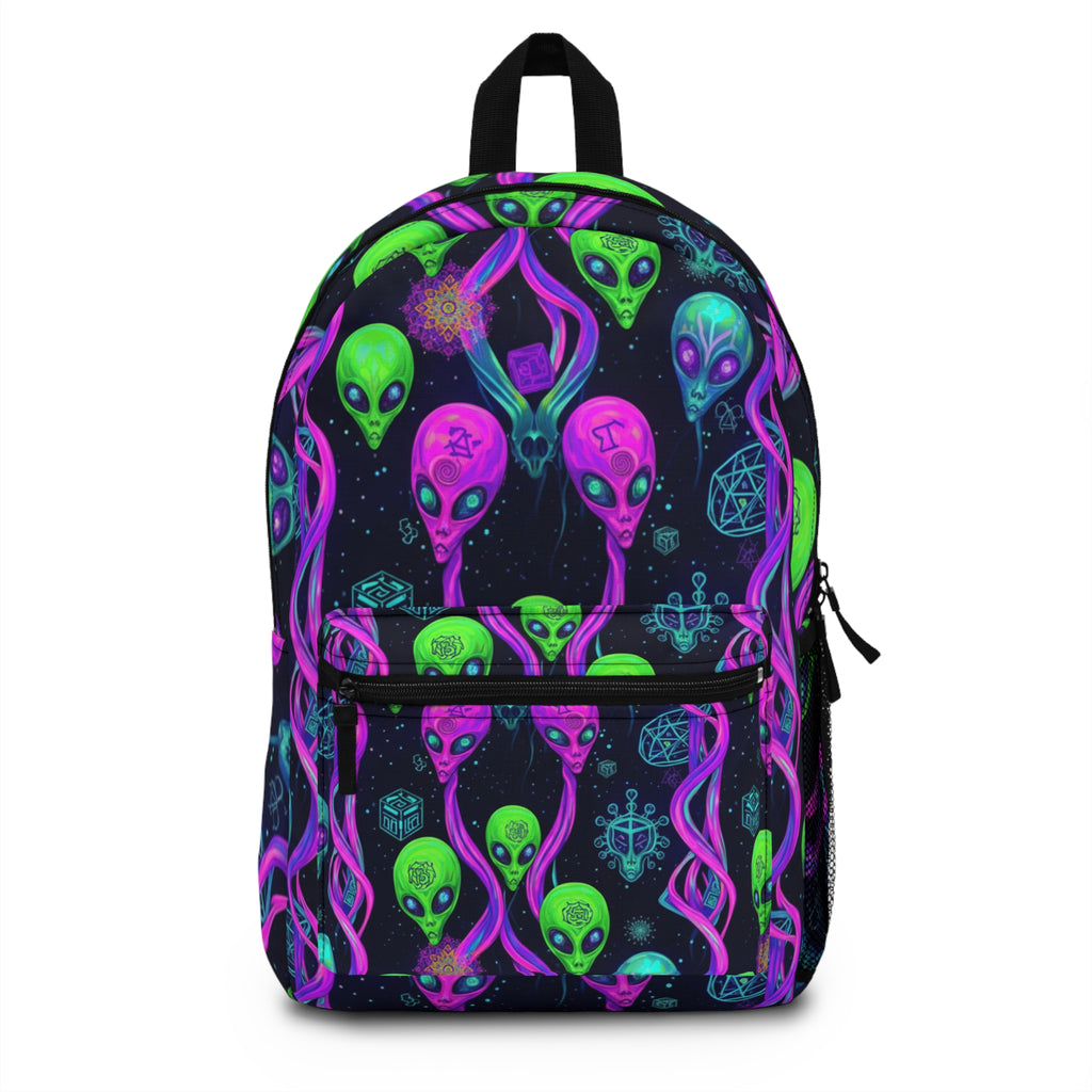 Psychedelic Space Aliens Collection Backpack