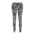 Mandala Black & White Leggings