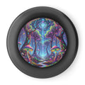 Psychedelic Forest Wham‑O Frisbee — Colorful Mushroom Fantasy Flying Disc